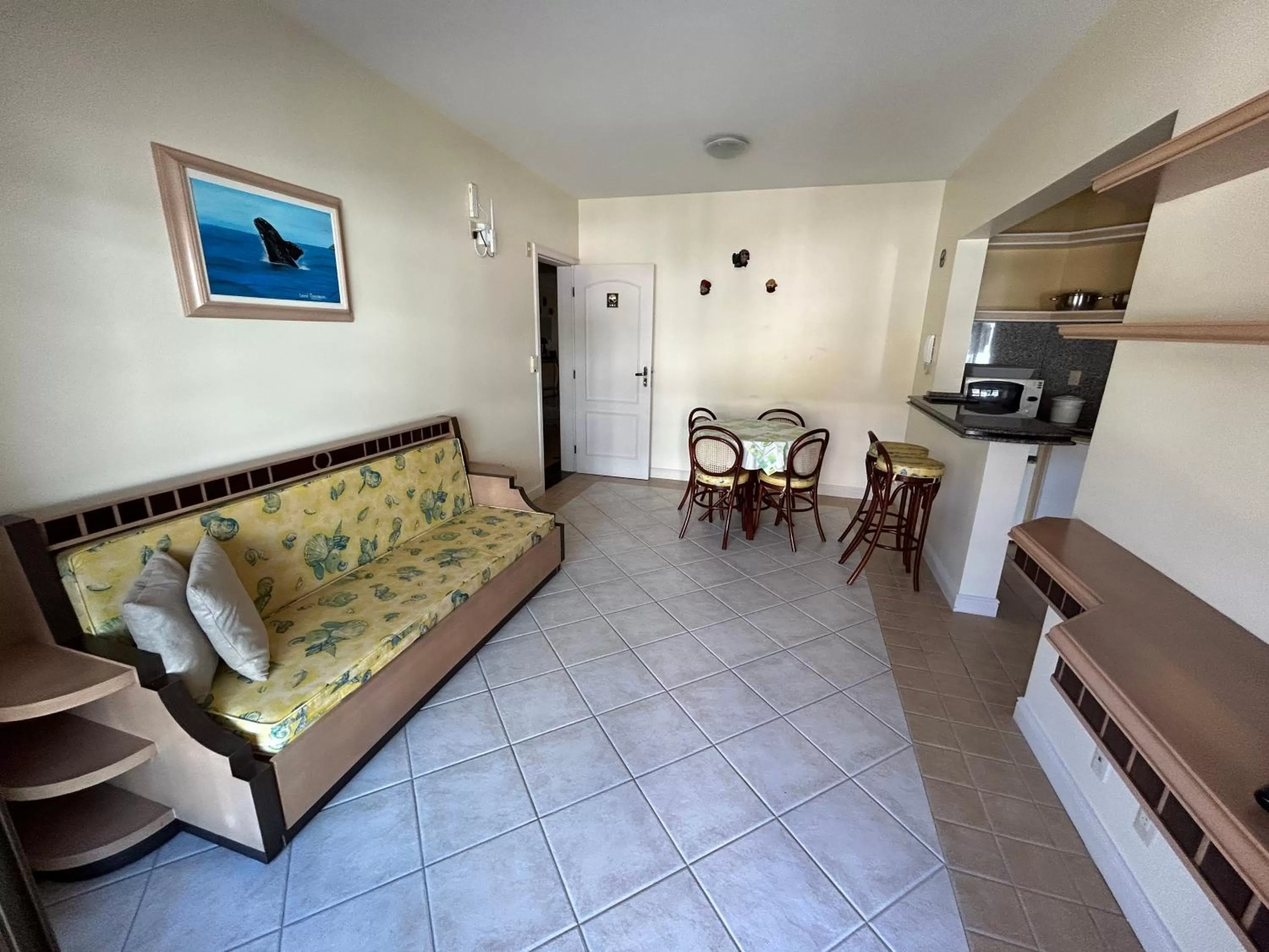 Living room, Seating Area in Golfinhos Apart Hotel