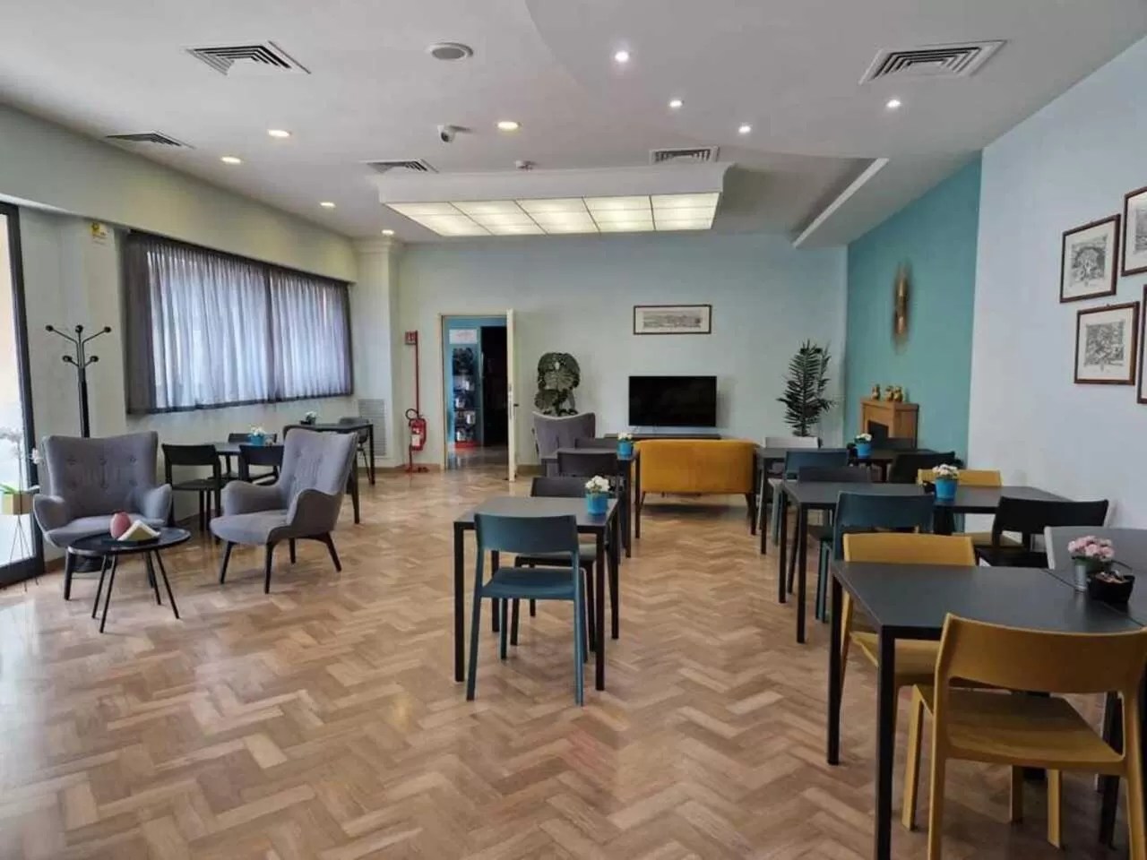 Lobby or reception in Hotel Dogana