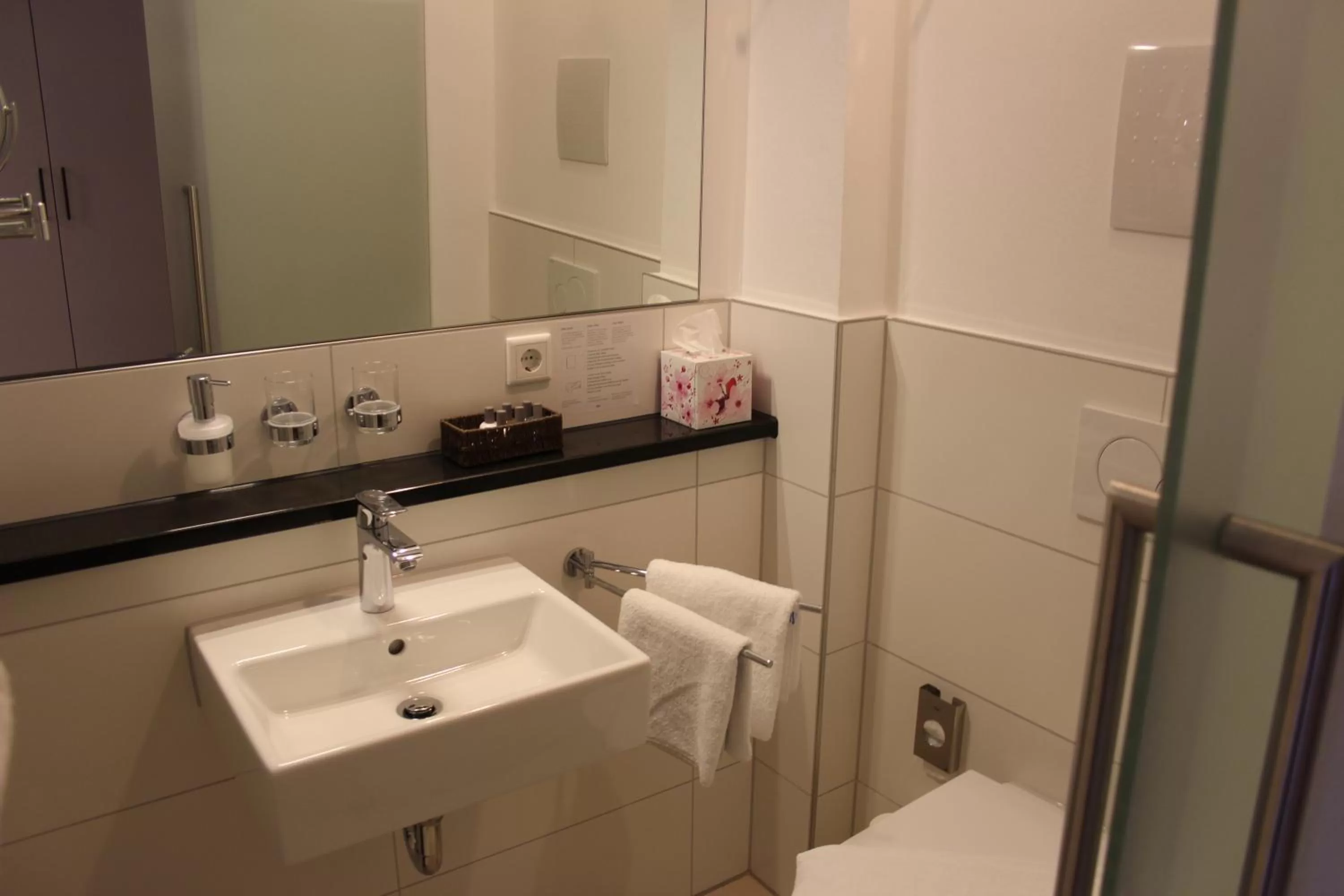 Bathroom in Hotel Schmales Haus