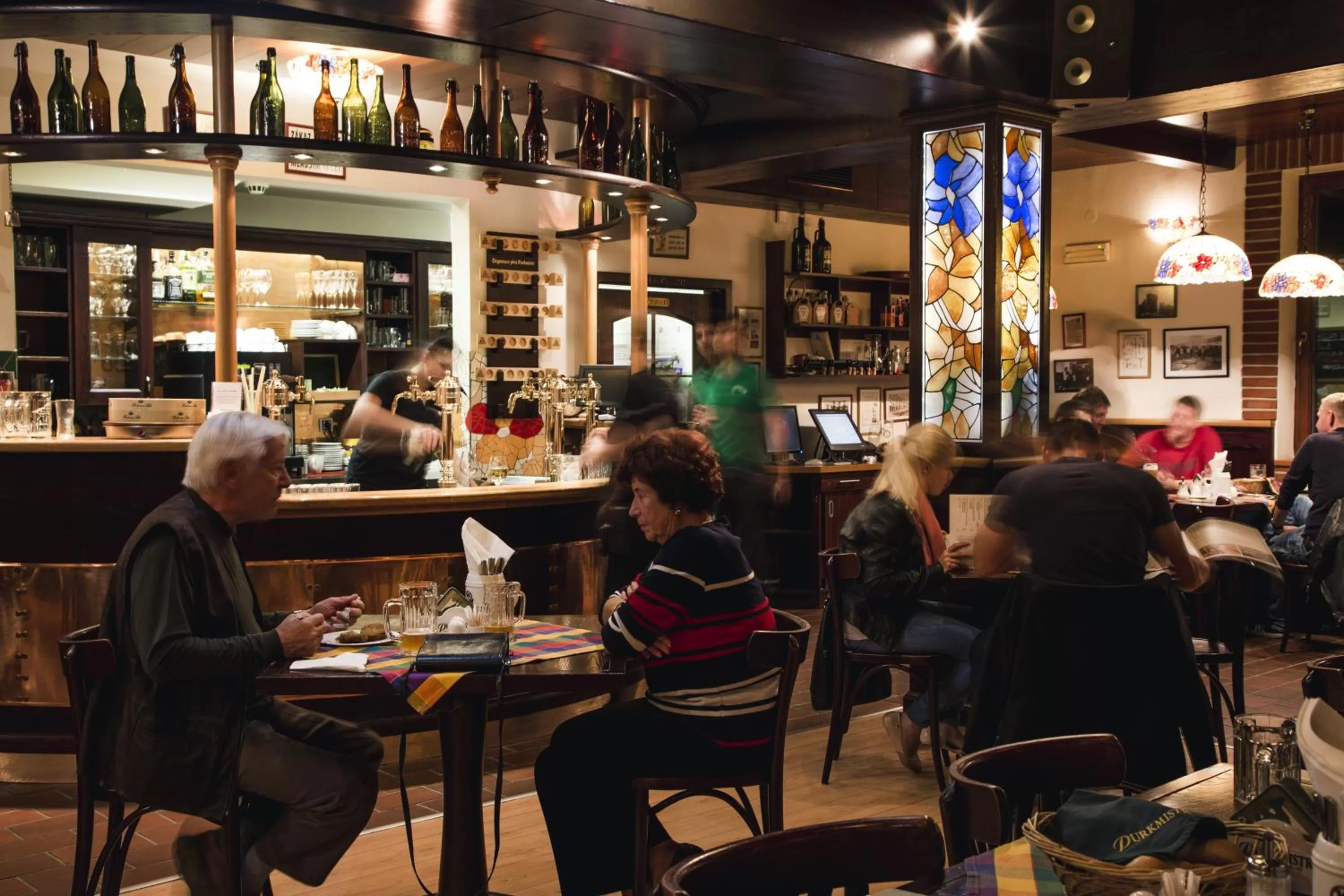 Restaurant/places to eat in Hotel Purkmistr