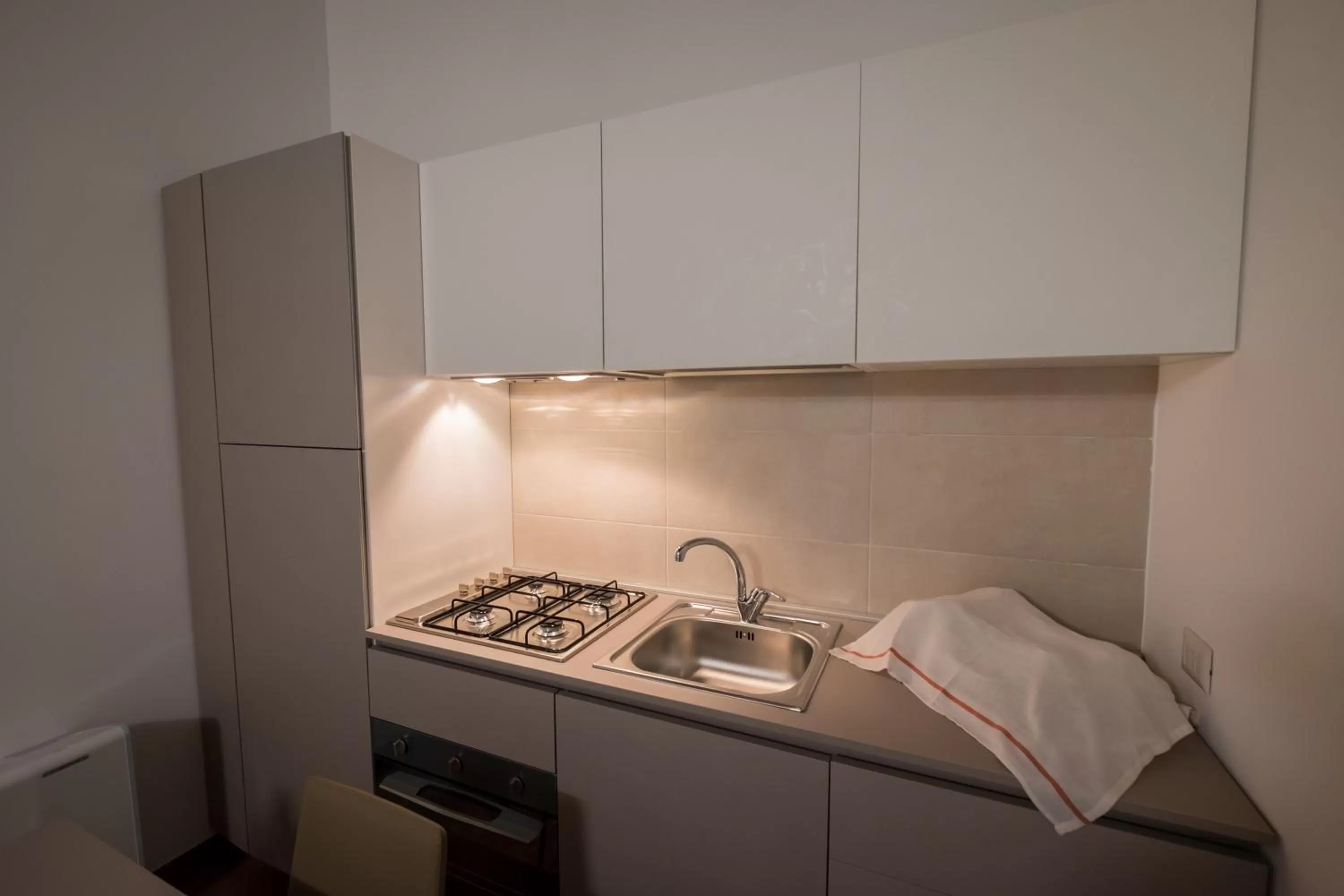 Kitchen or kitchenette in Domus Hyblaea Resort