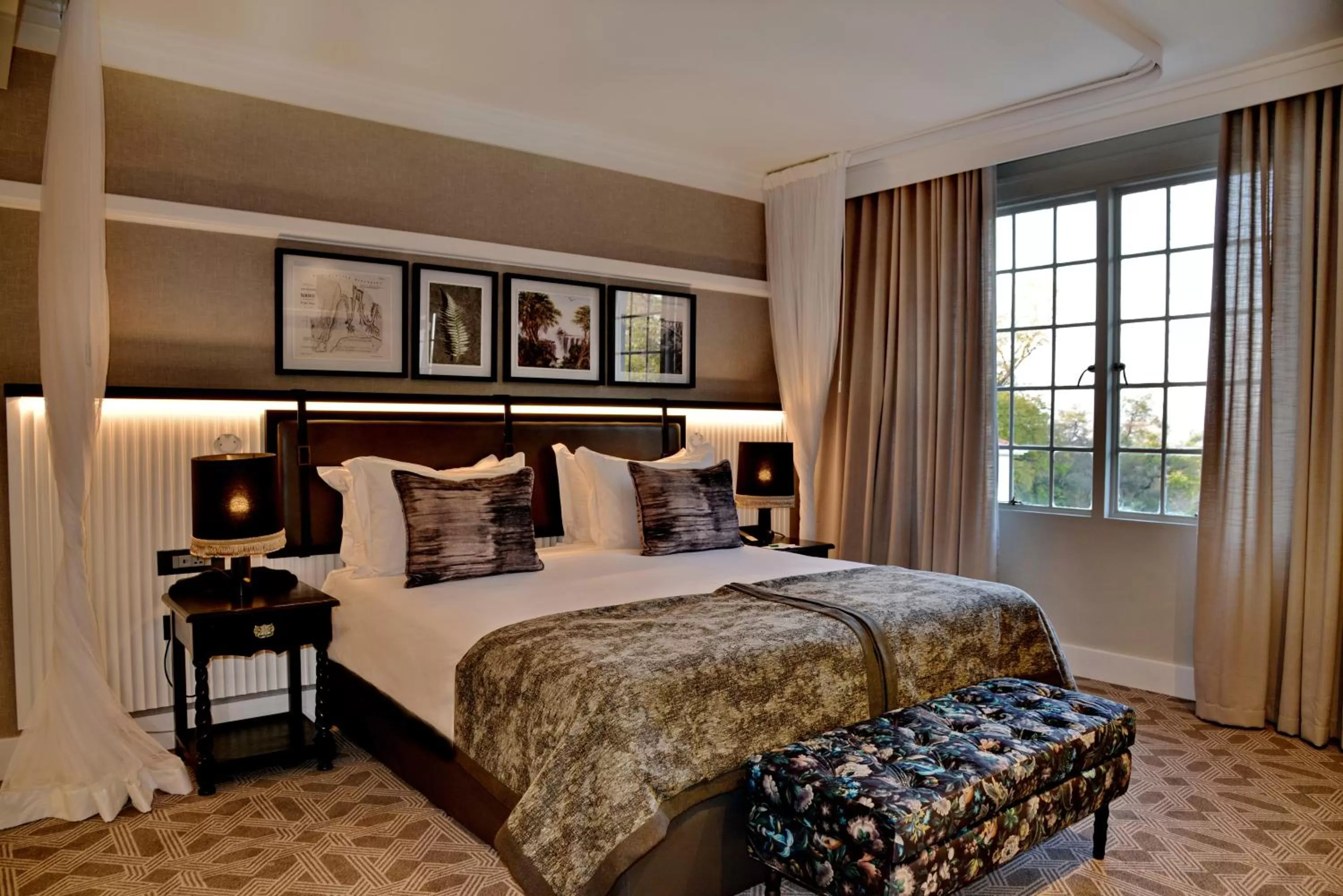 Bed in The Victoria Falls Hotel