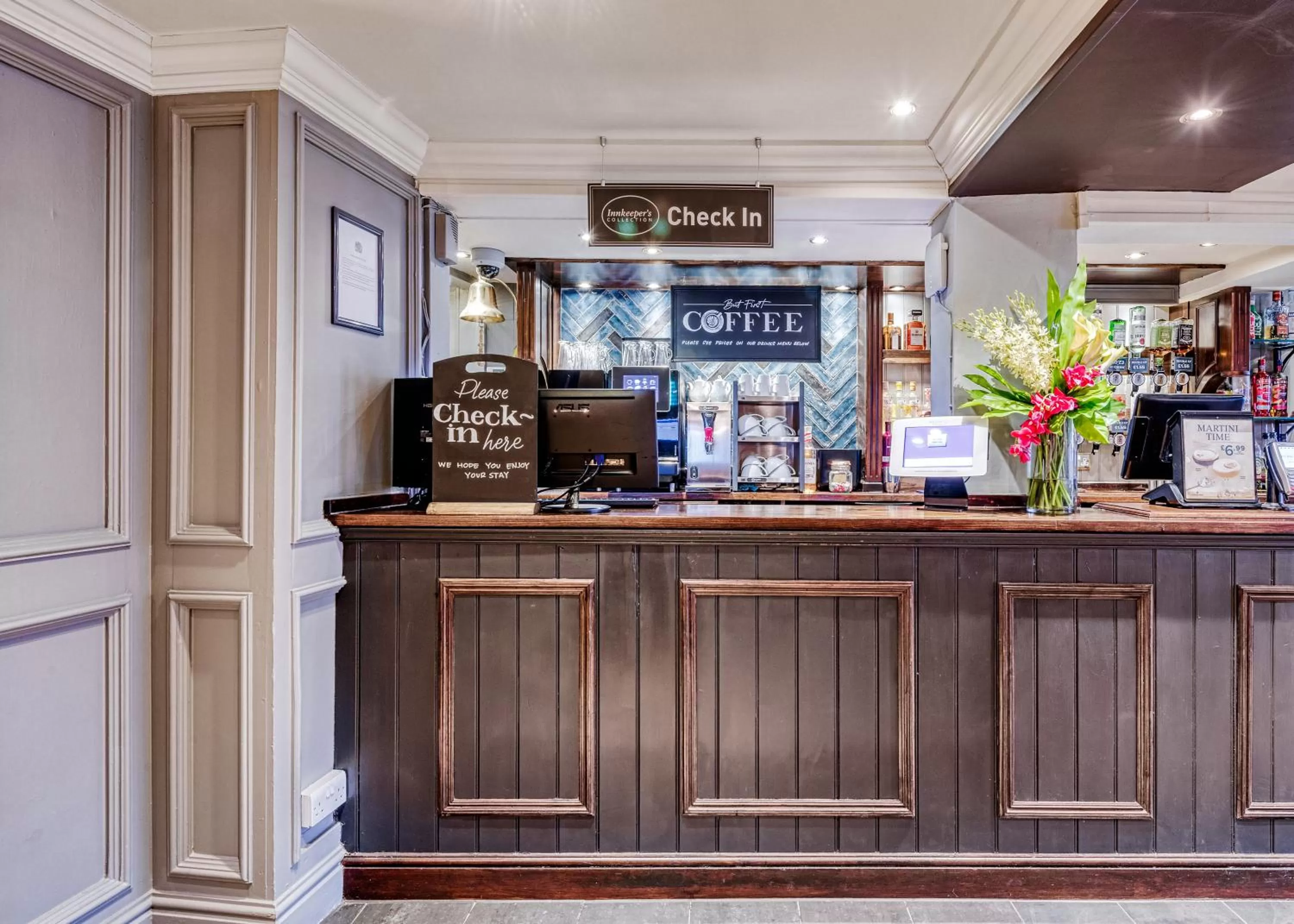 Lobby or reception in The Wheatsheaf by Innkeeper's Collection