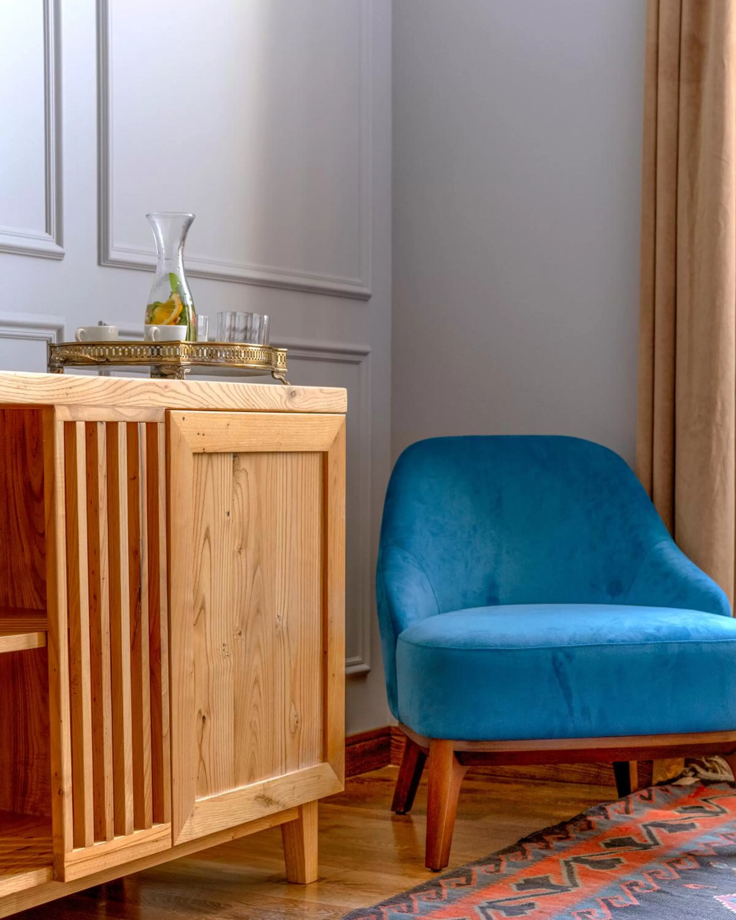 Decorative detail in The Blue Fox Hotel