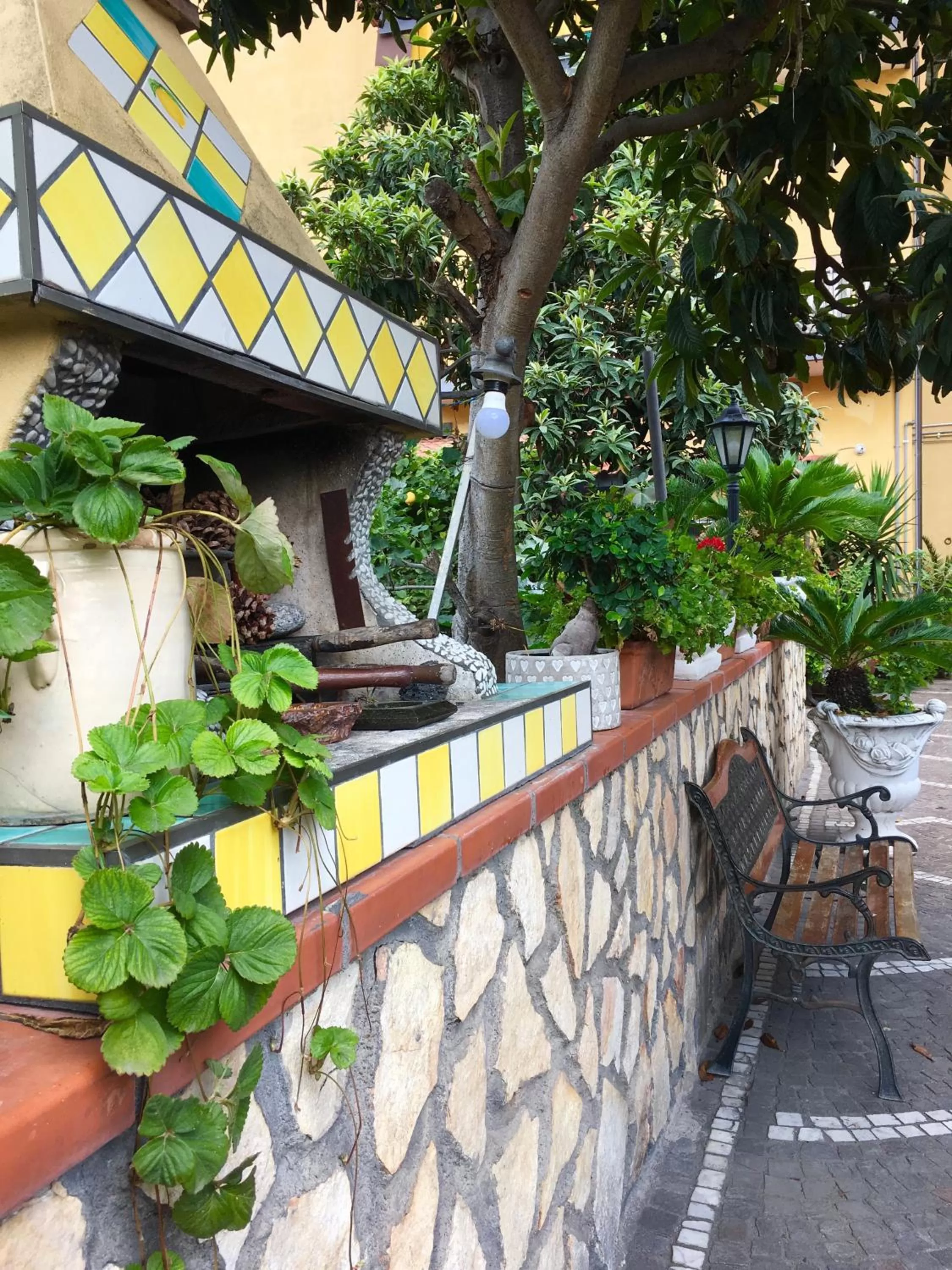 BBQ facilities in Buonocore Rooms