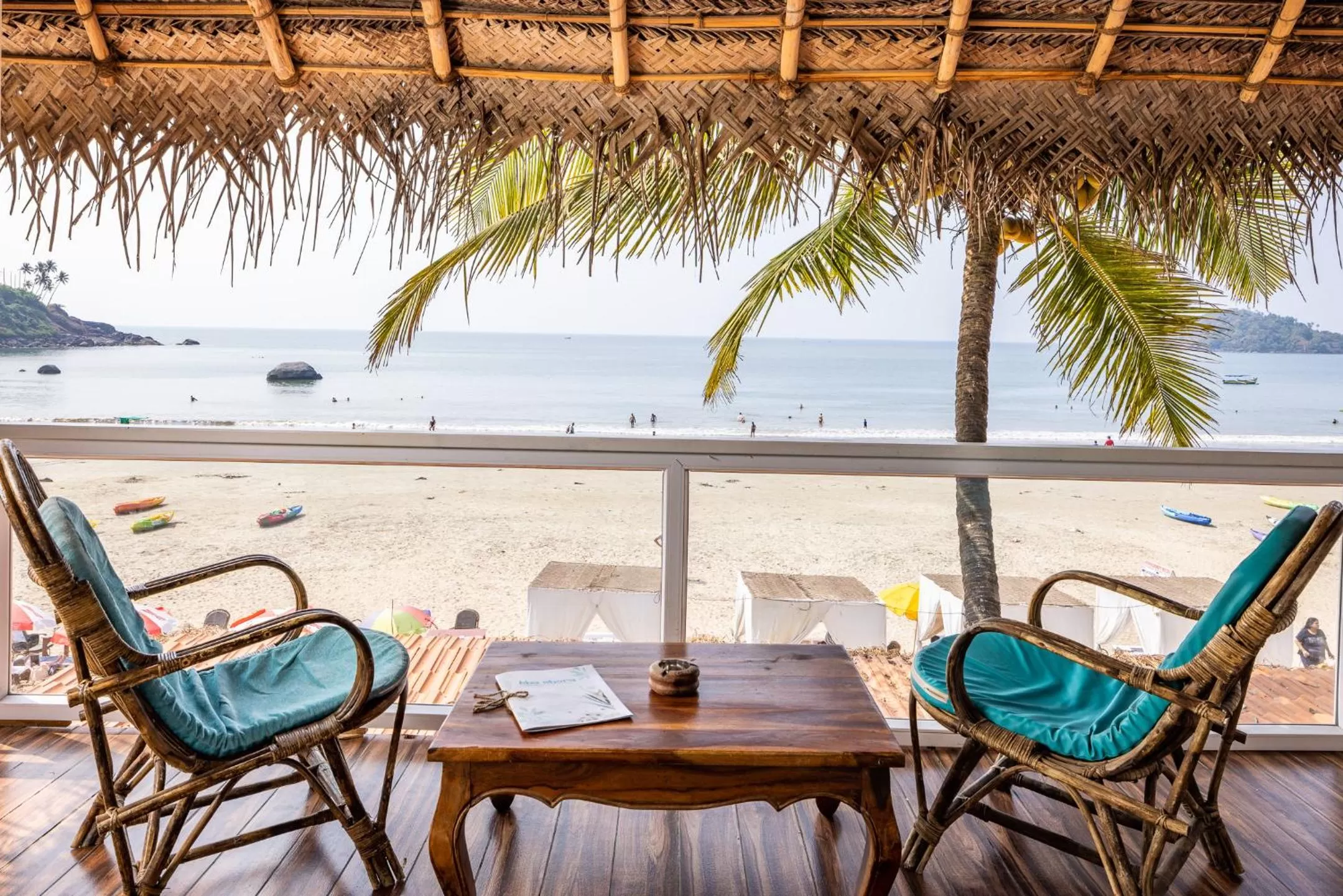Balcony/Terrace, Beach in The Shore beach resort