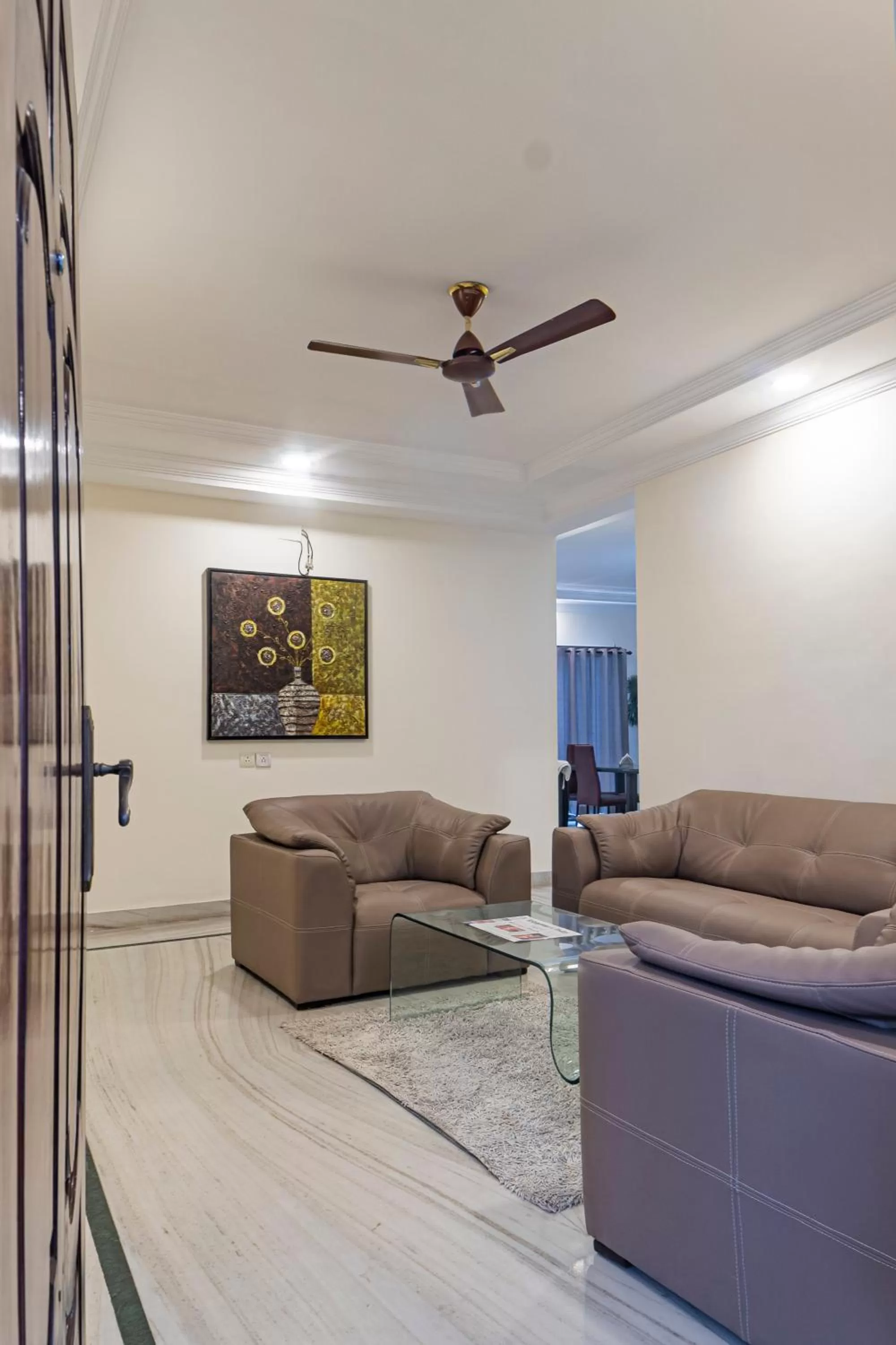 Living room in Hotel Athome & Serviced Apartments by Deccan Serai Hotels