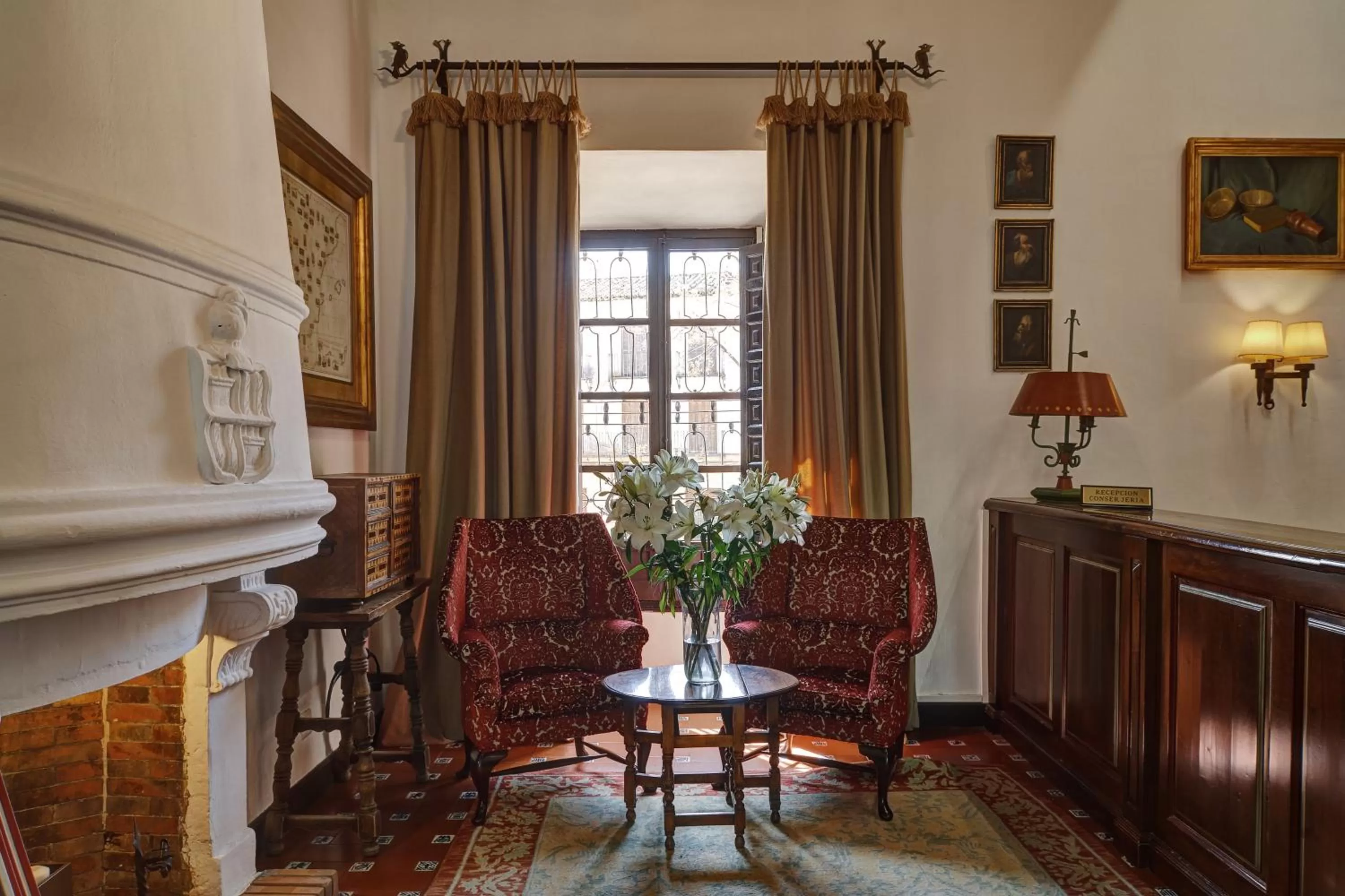 On site in Parador de Ubeda