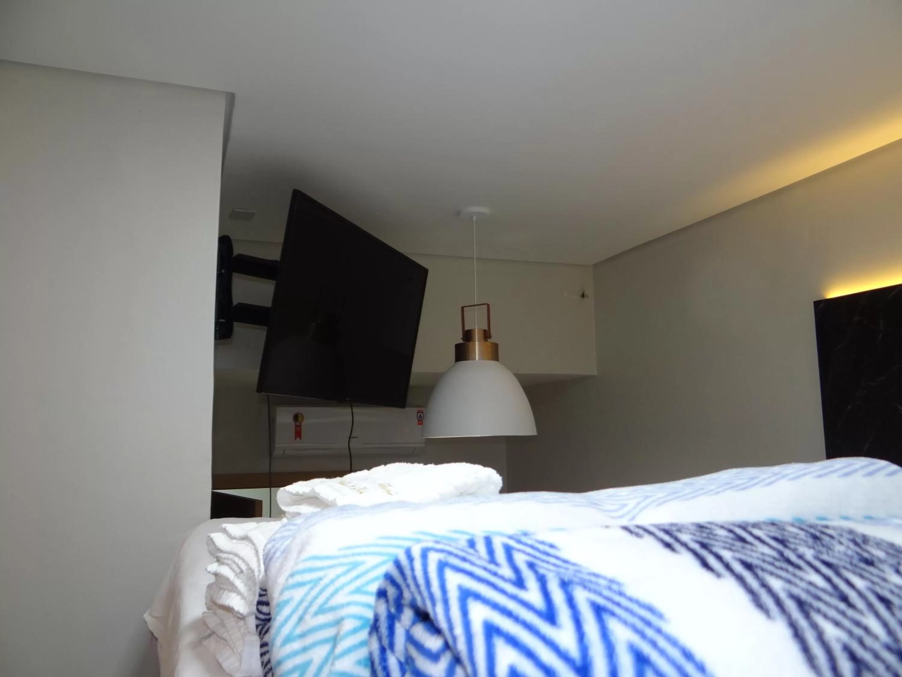 Bed in ZANI APART HOTEL 520i