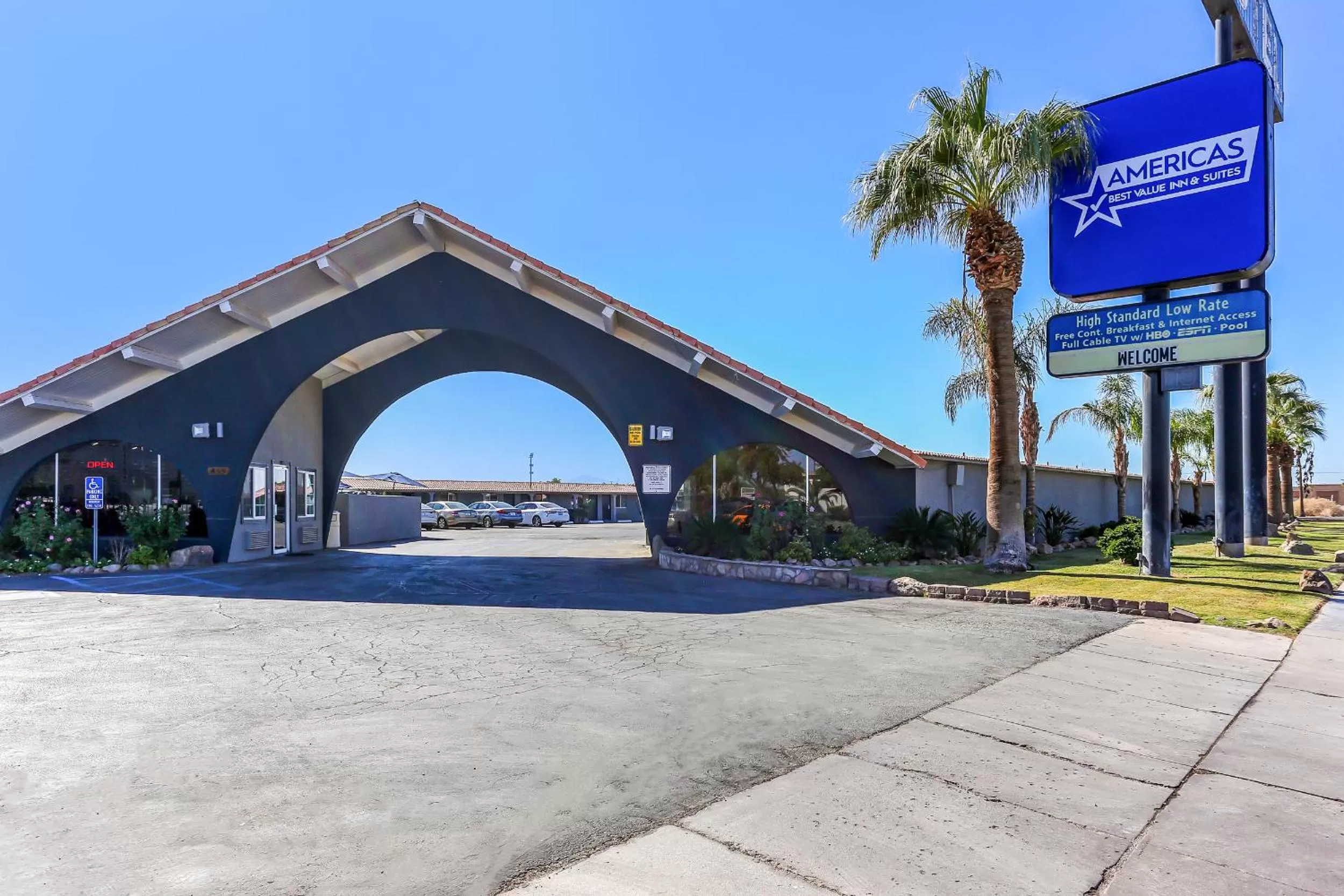 Property building in Americas Best Value Inn and Suites El Centro