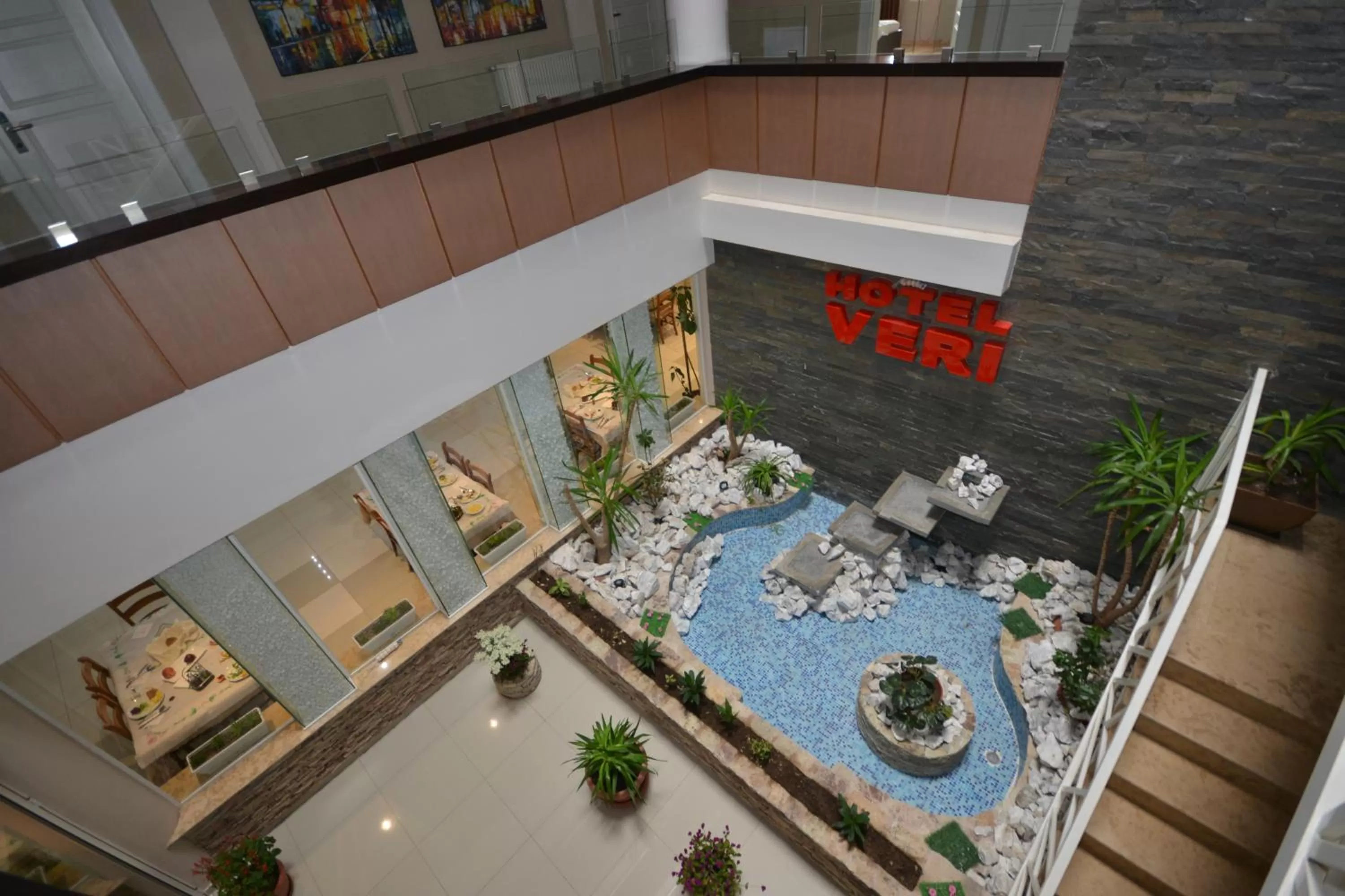 Pool View in Hotel Veri