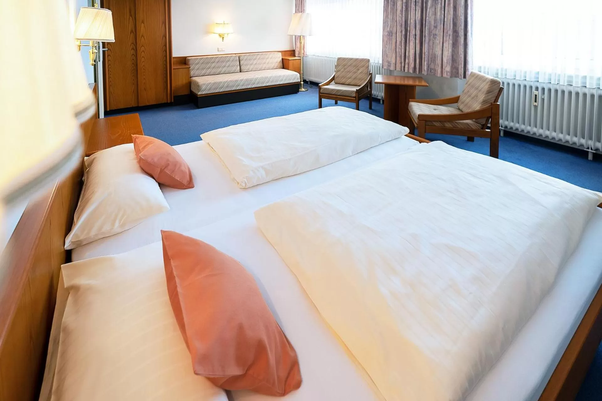 Photo of the whole room, Bed in Hotel Am Steinberg