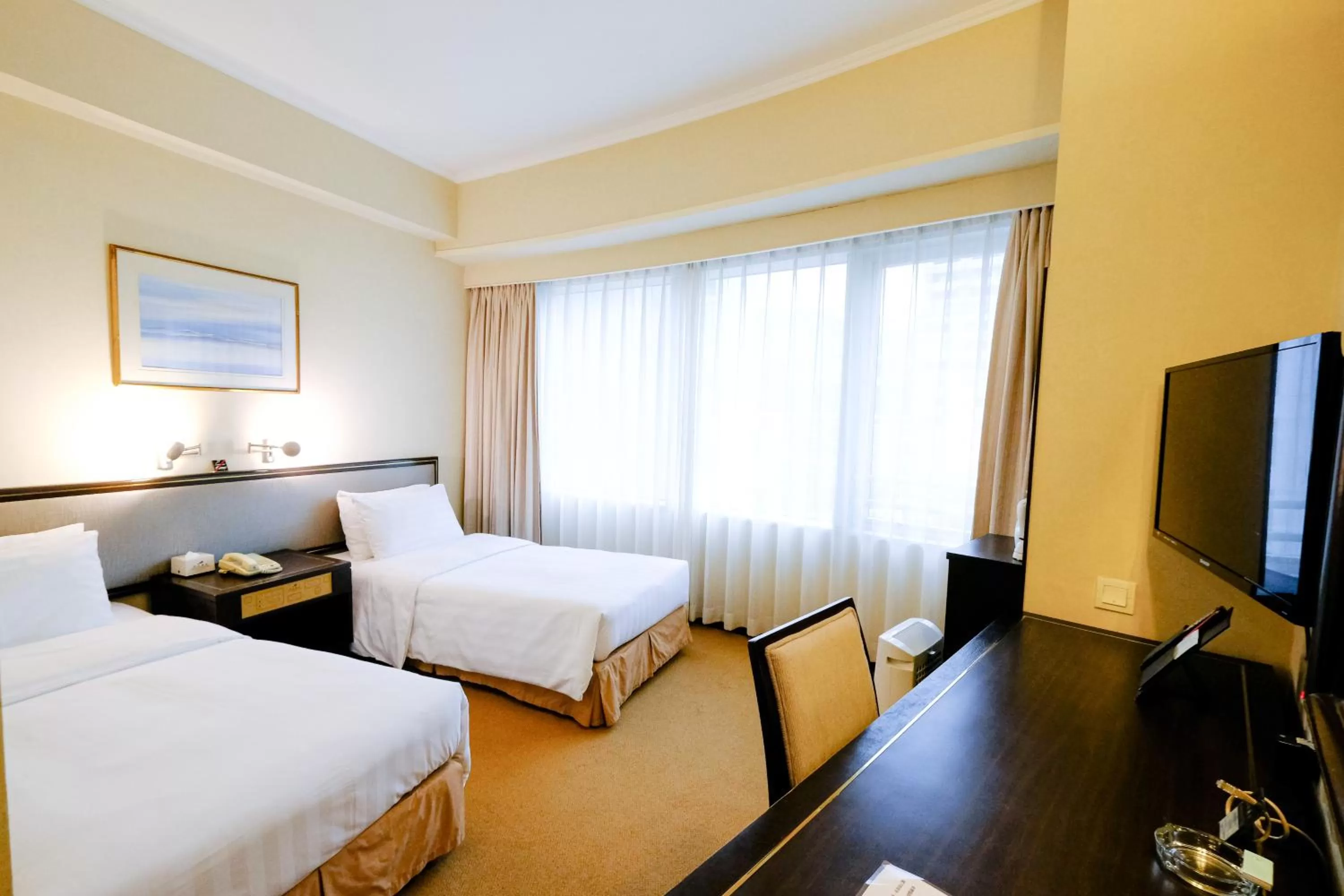 Bed in South Pacific Hotel