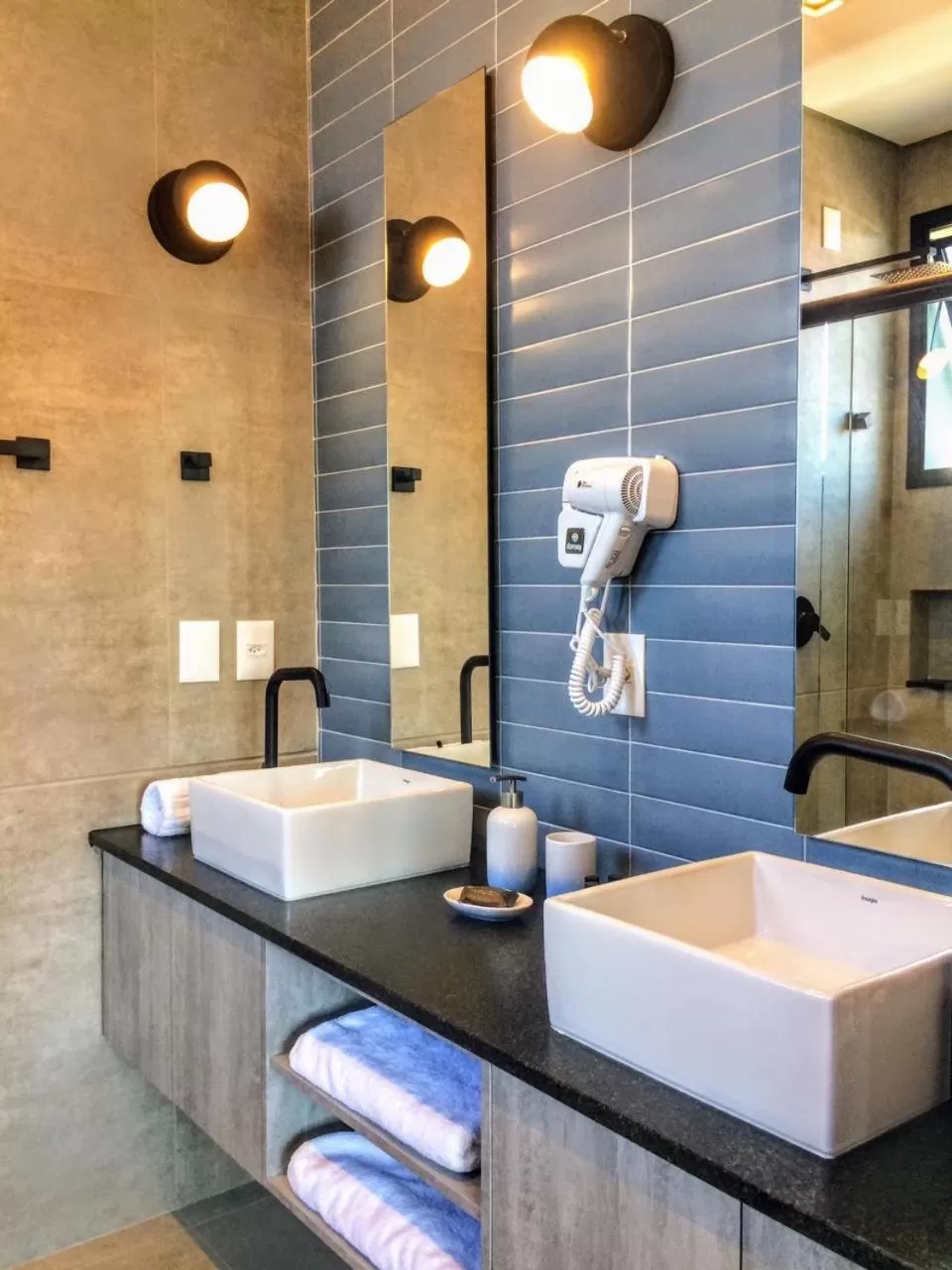 Bathroom in Hospedaria da Lagoa