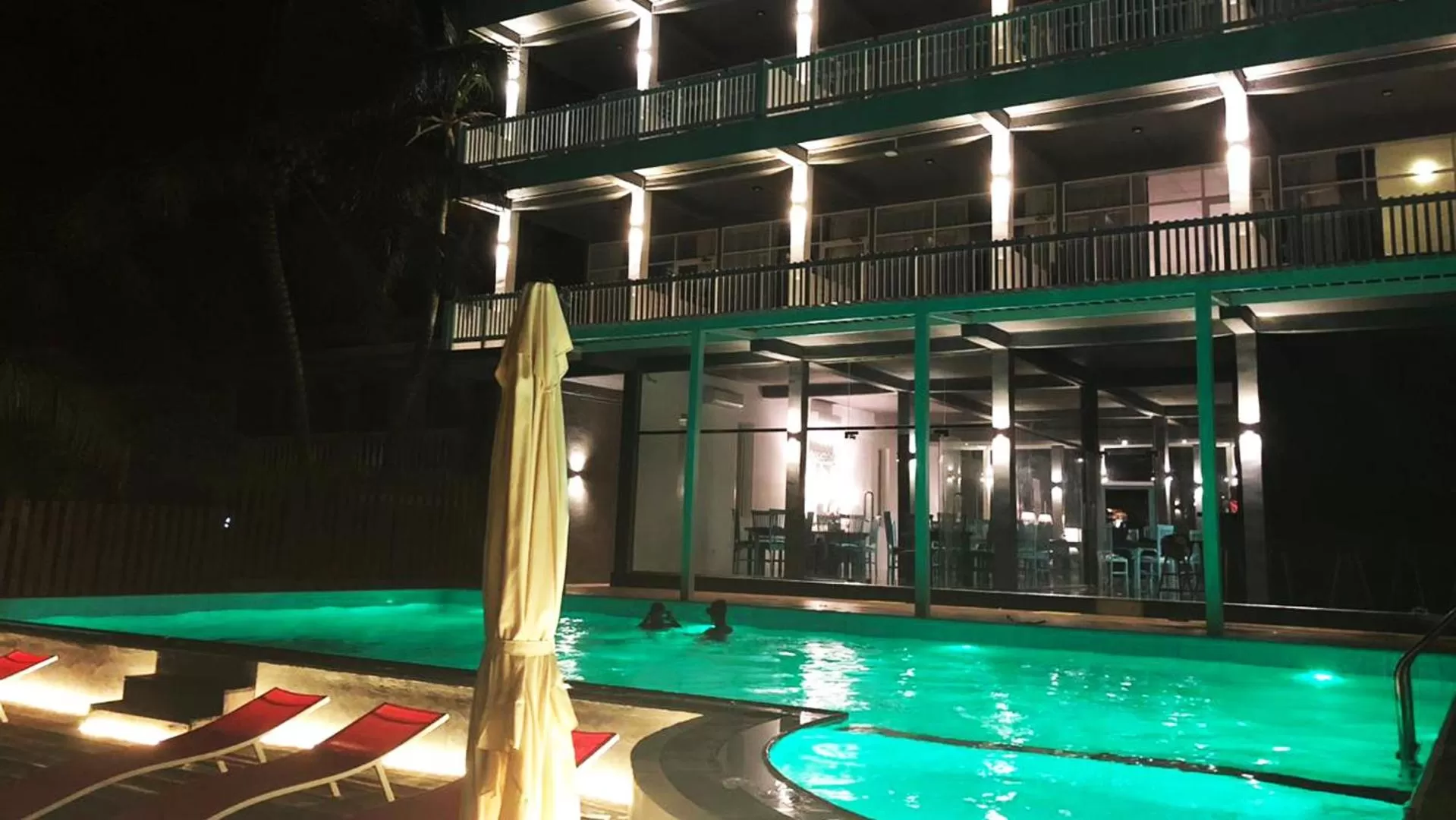 Property building, Swimming Pool in BeachMirissa Hotel