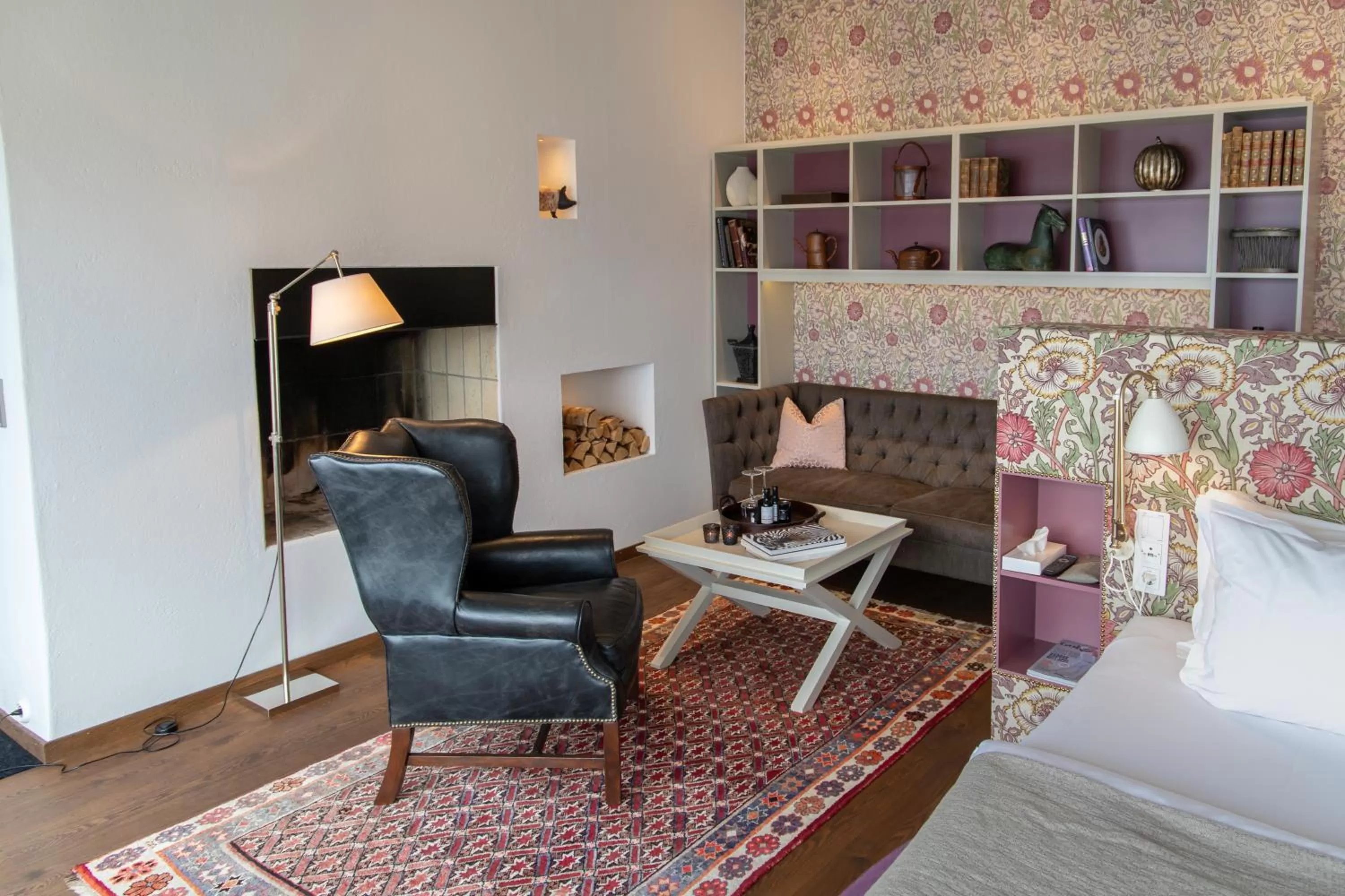 Living room, Bed in Vår Gård Saltsjöbaden