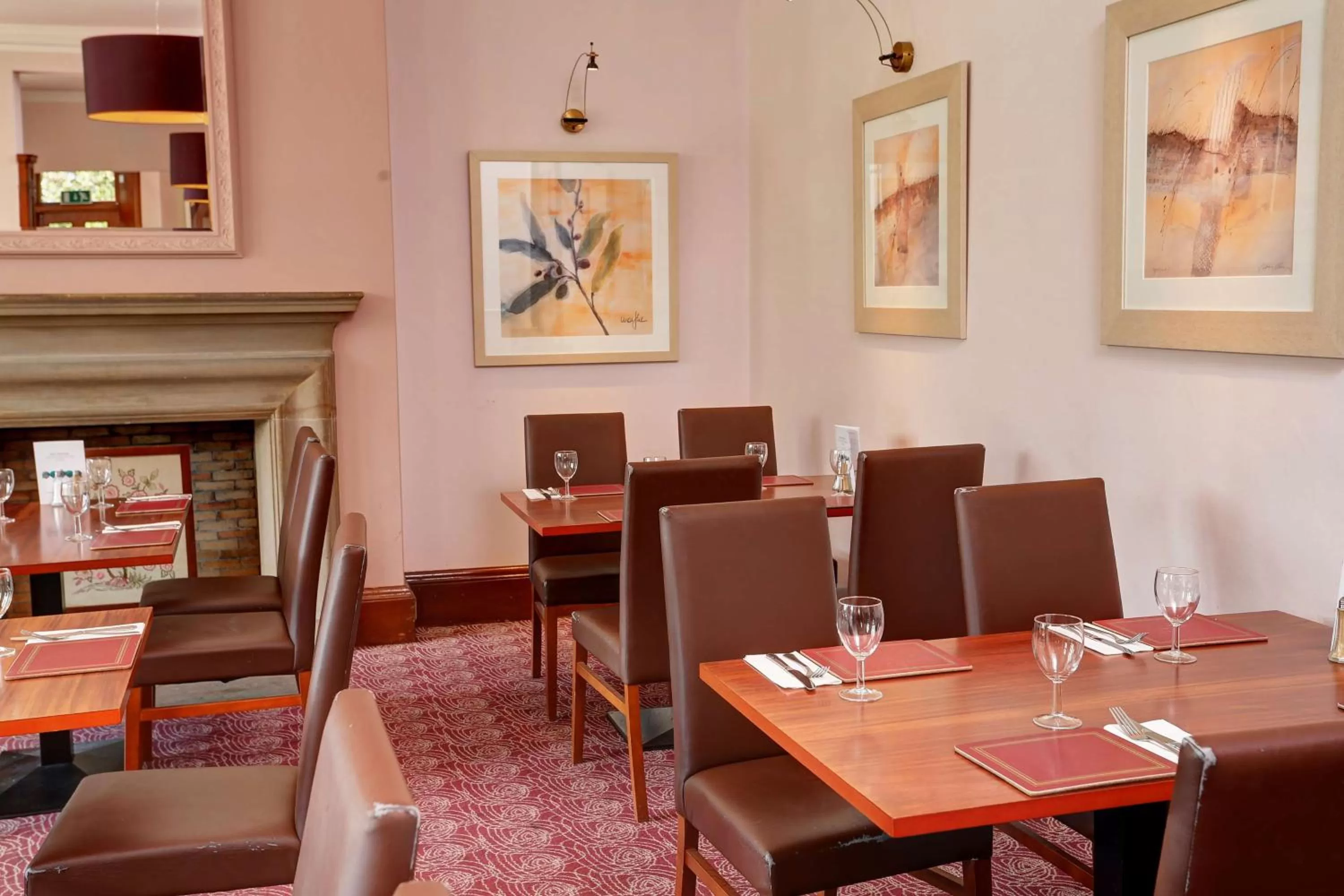 Restaurant/places to eat in Best Western Balgeddie House Hotel