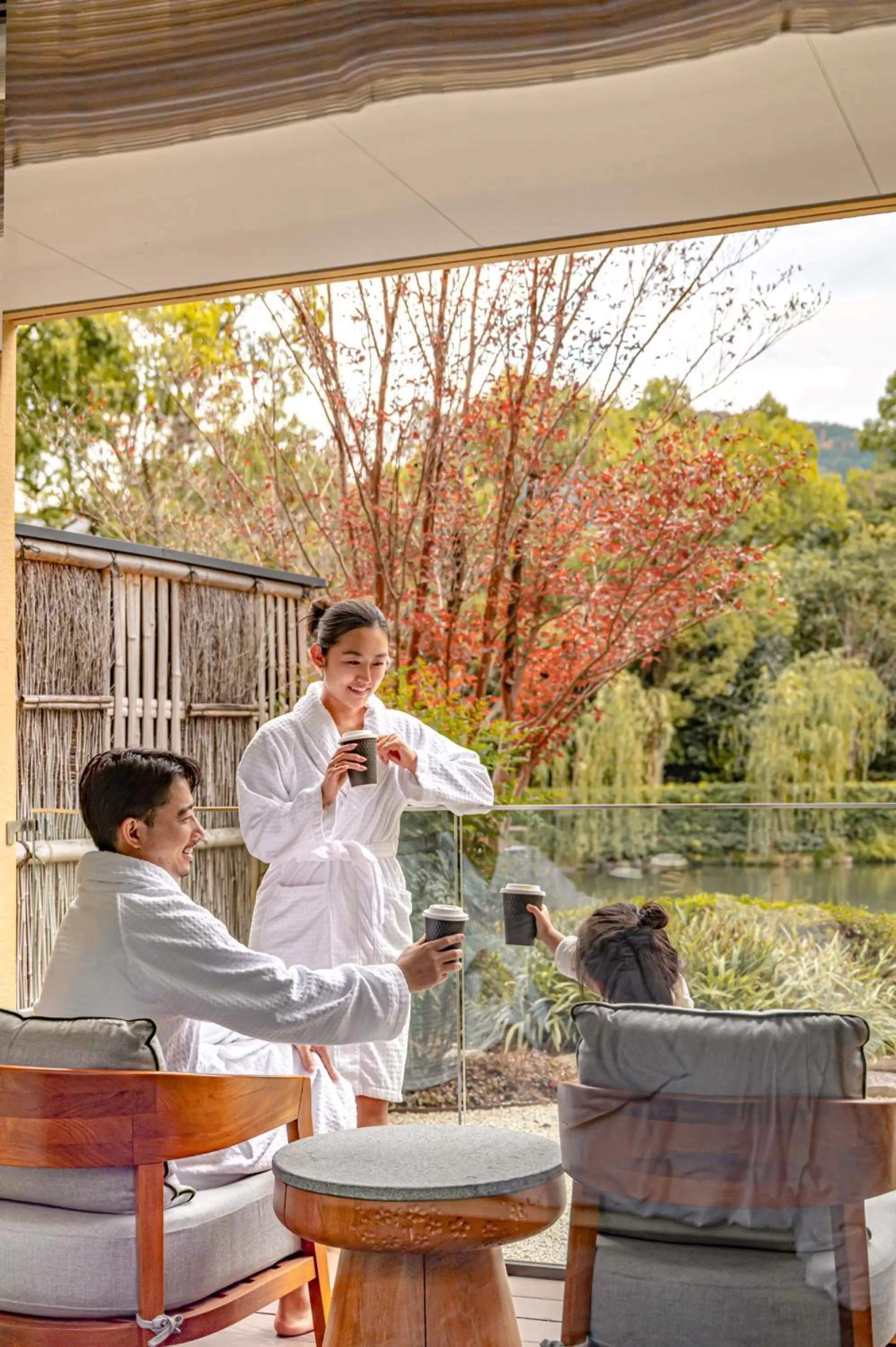Garden view in Four Seasons Hotel Kyoto