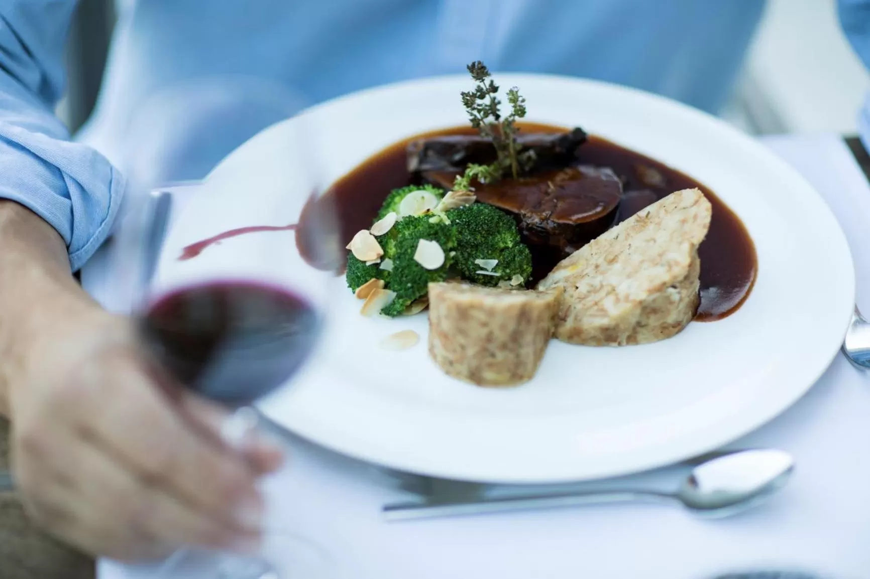 Food and drinks, Food in Bio Thermalhotel Falkenhof