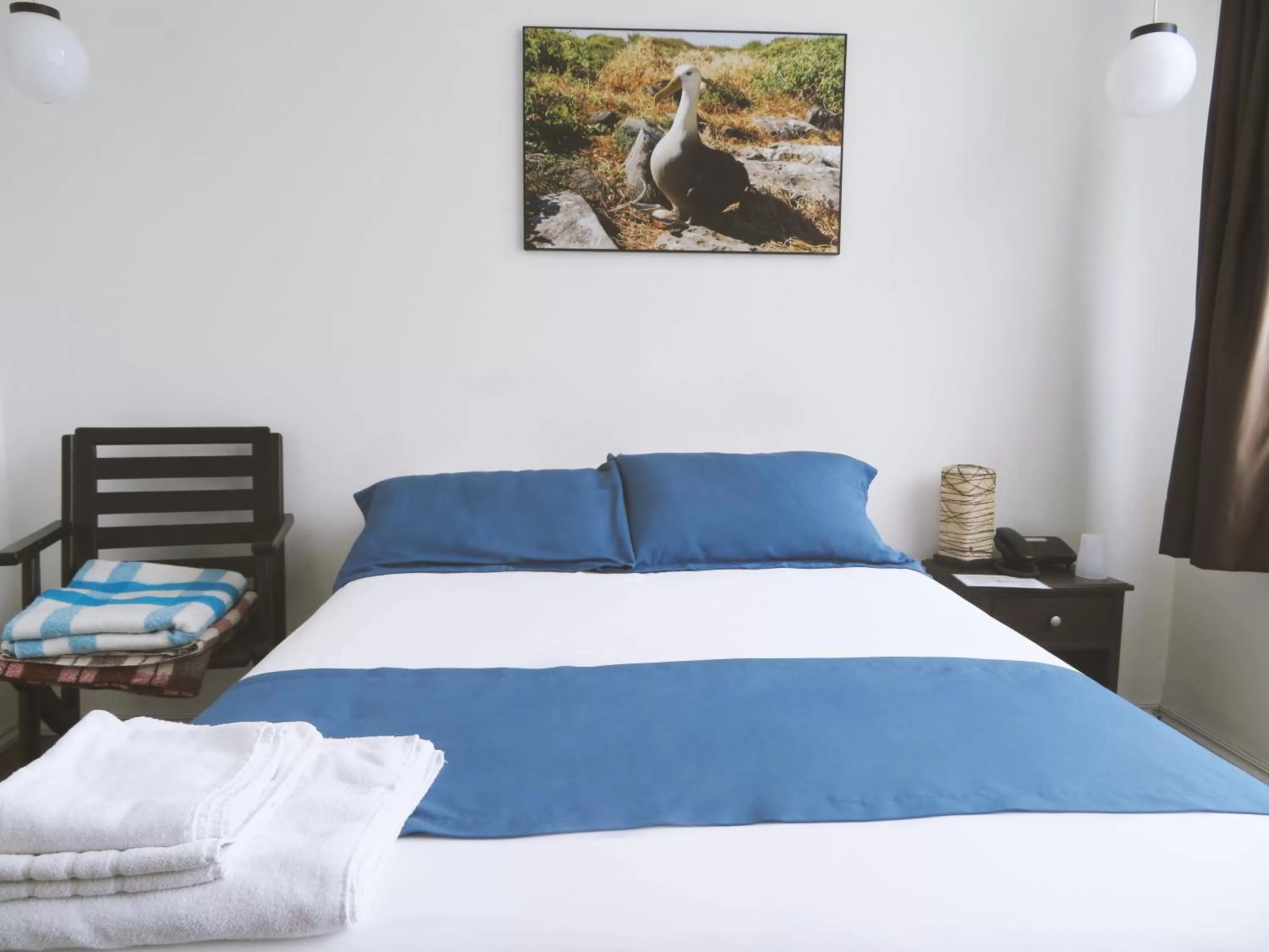 Bed in Bird Garden Guest House