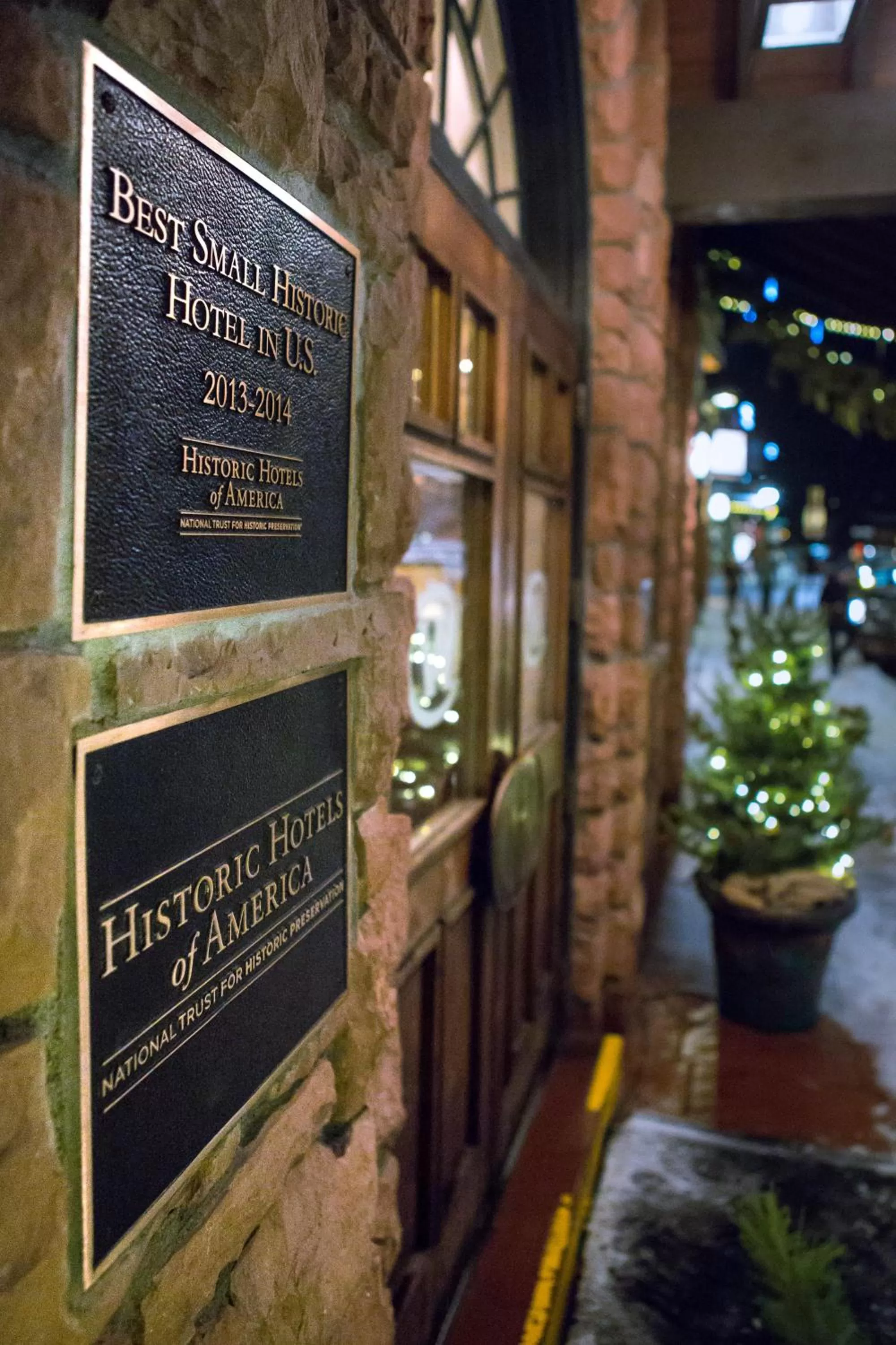 Patio in The Wort Hotel