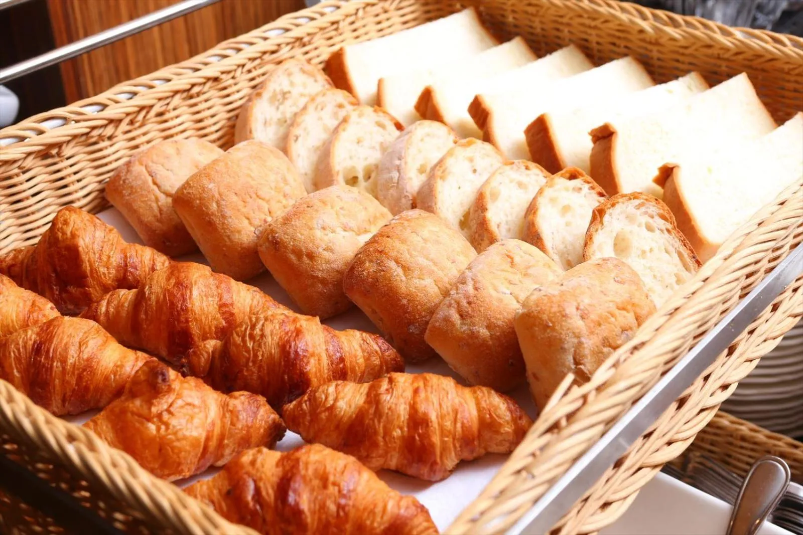 Buffet breakfast in Hotel Hokke Club Hiroshima