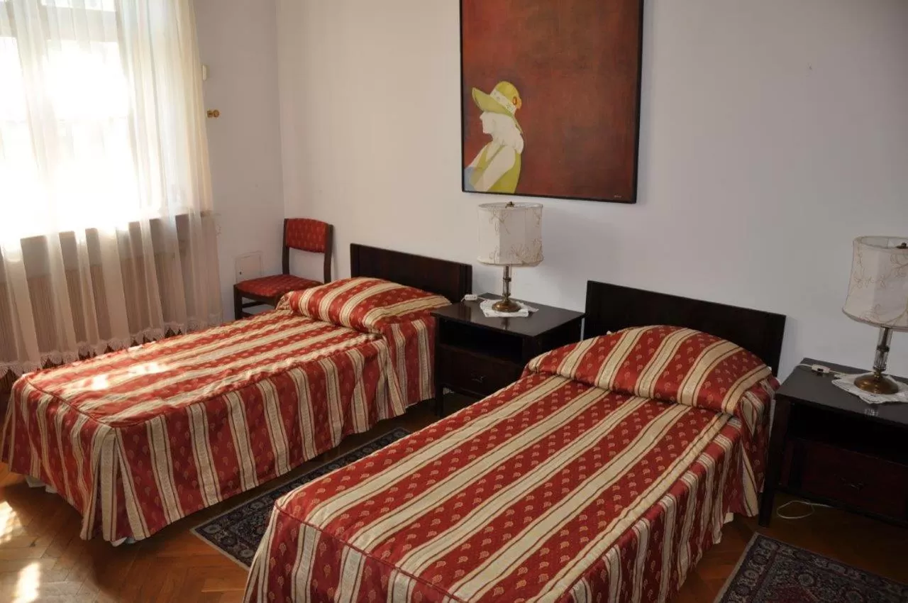 Bed in Hotel Zamek Pułtusk Dom Polonii