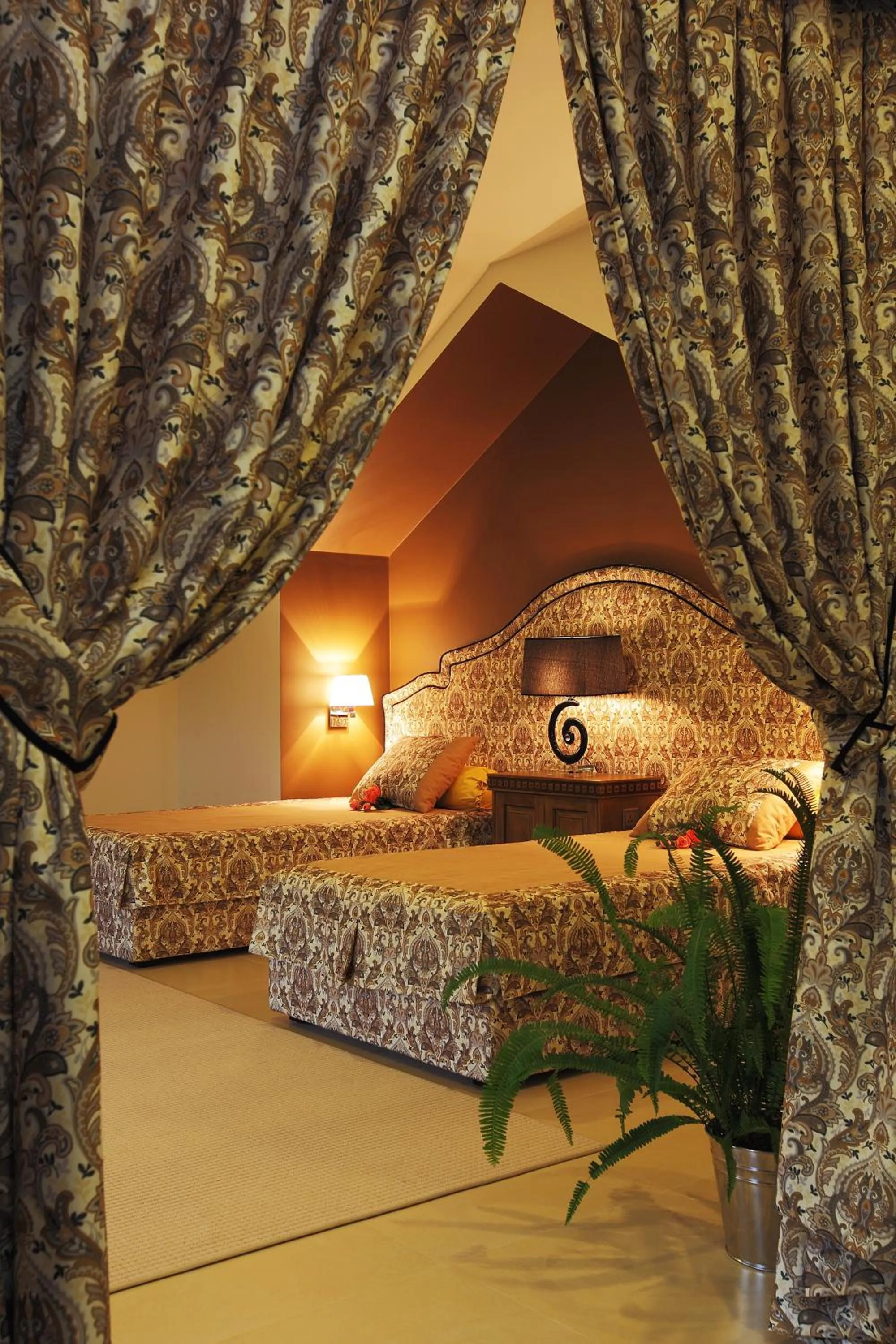 Bedroom in Binh An Village Resort