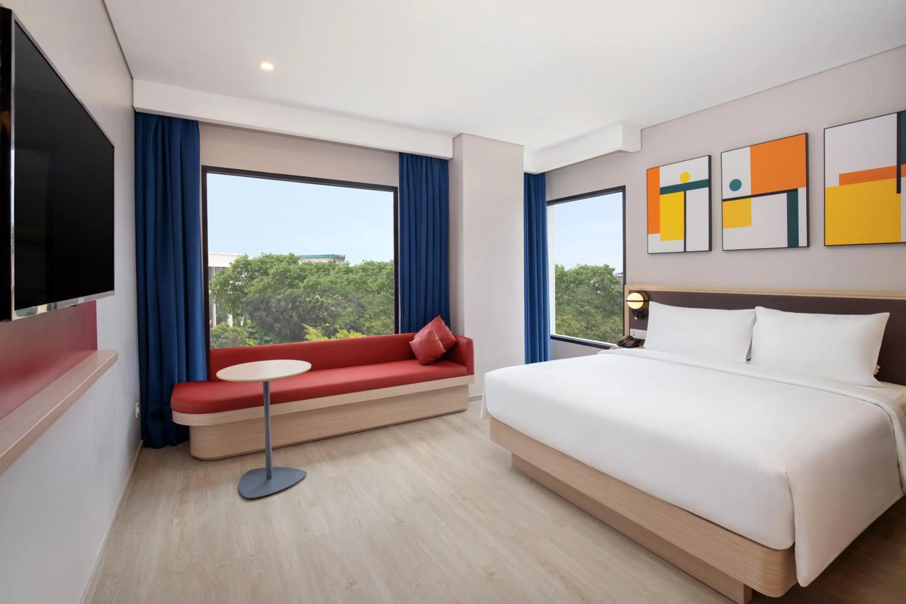 Bedroom, Bed in ibis Palembang Sanggar