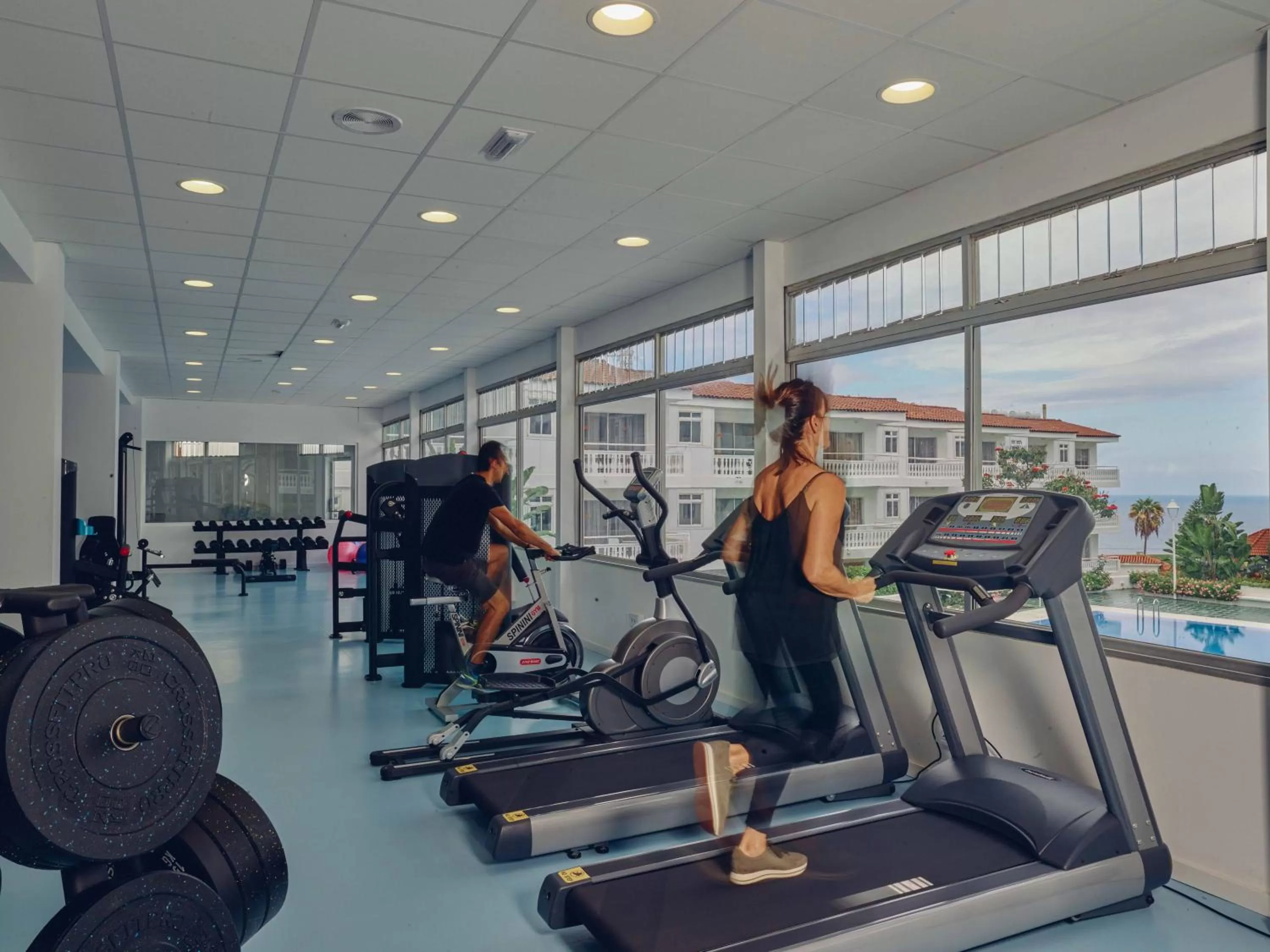 Fitness centre/facilities in Route Active Hotel