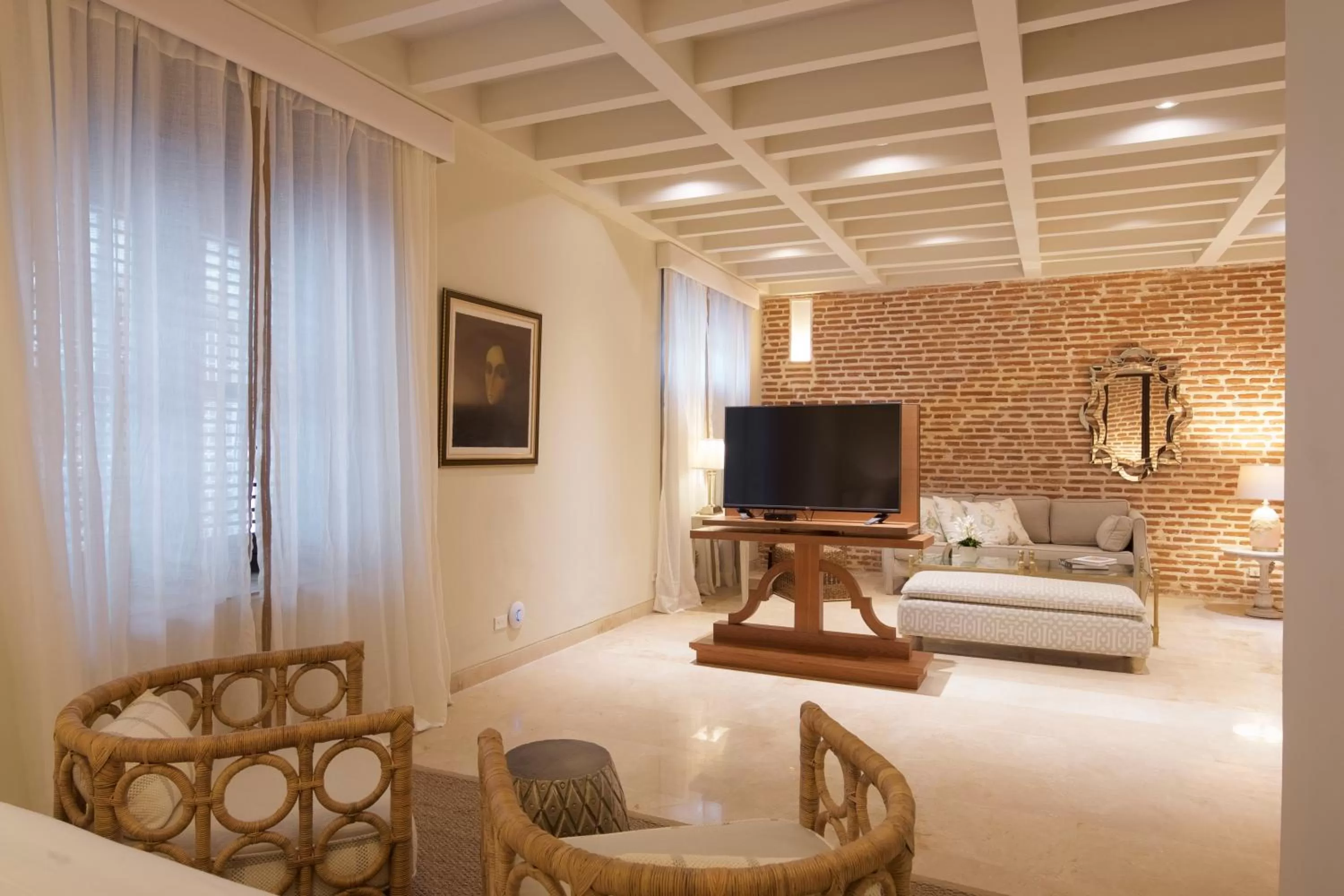 TV and multimedia, Bed in Hotel Capellán de Getsemaní