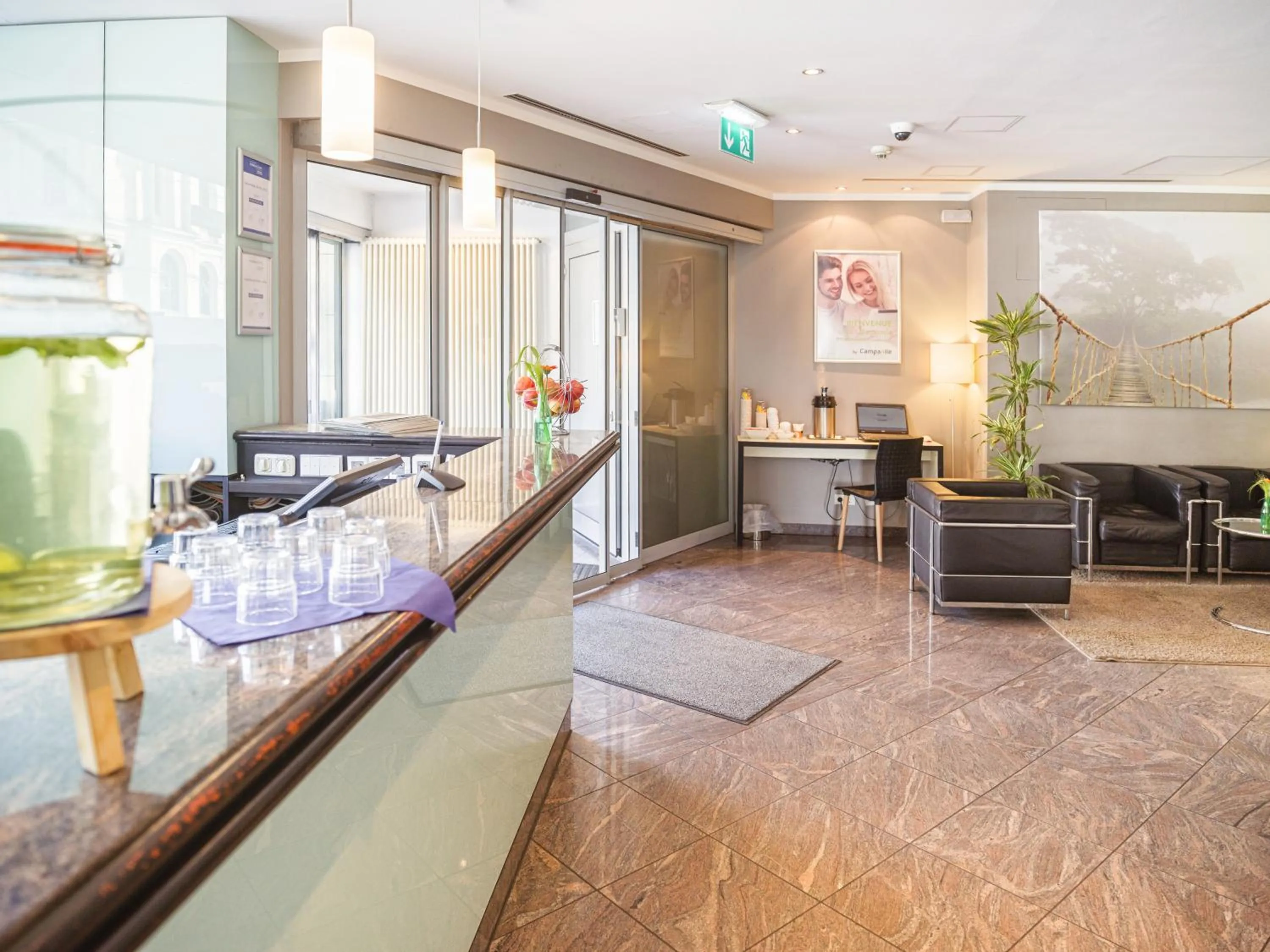 Lobby or reception in Hotel Berlin Mitte by Campanile