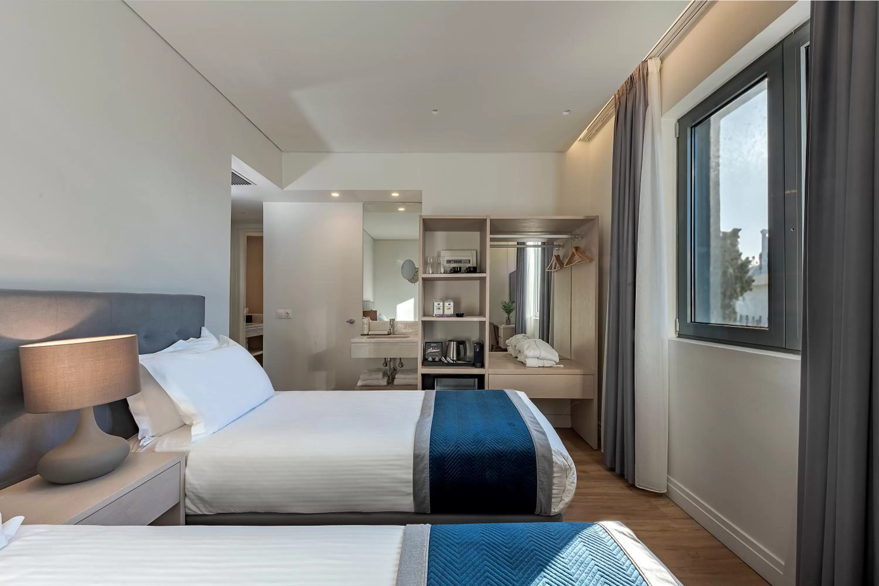 Bedroom, Bed in Glyfada Riviera Hotel