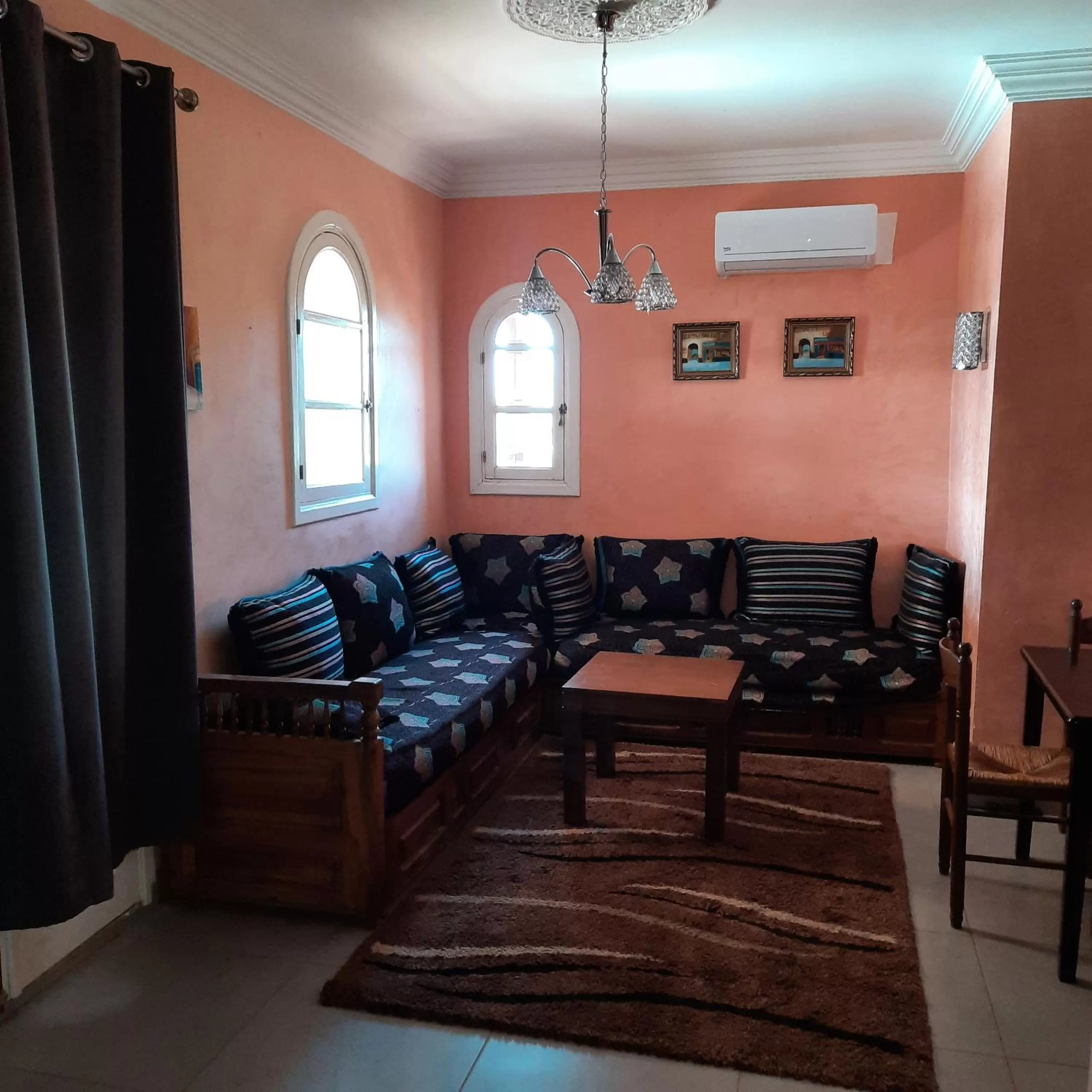 Seating Area in Résidence Habiba