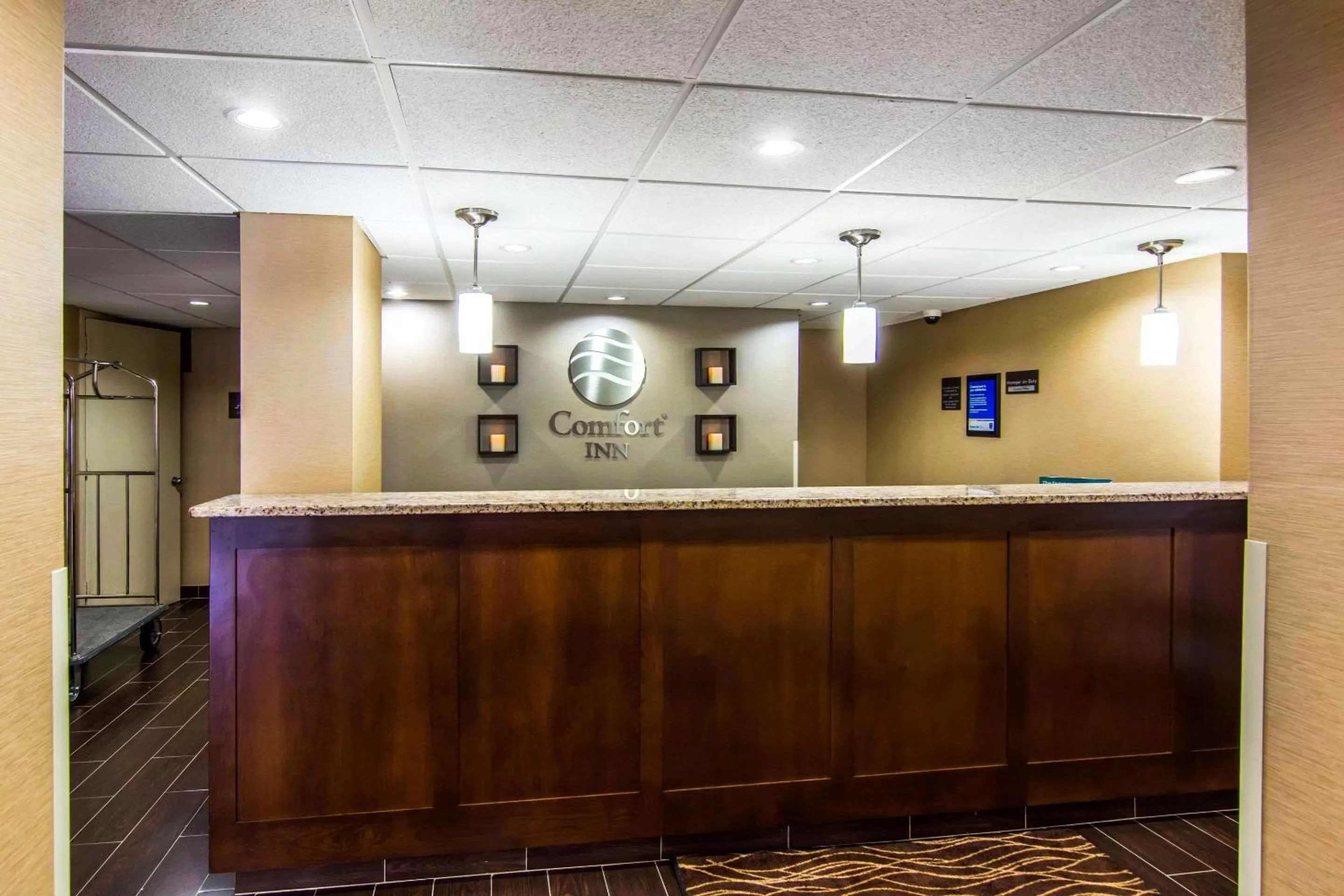 Lobby or reception in Comfort Inn Newport News-Williamsburg East