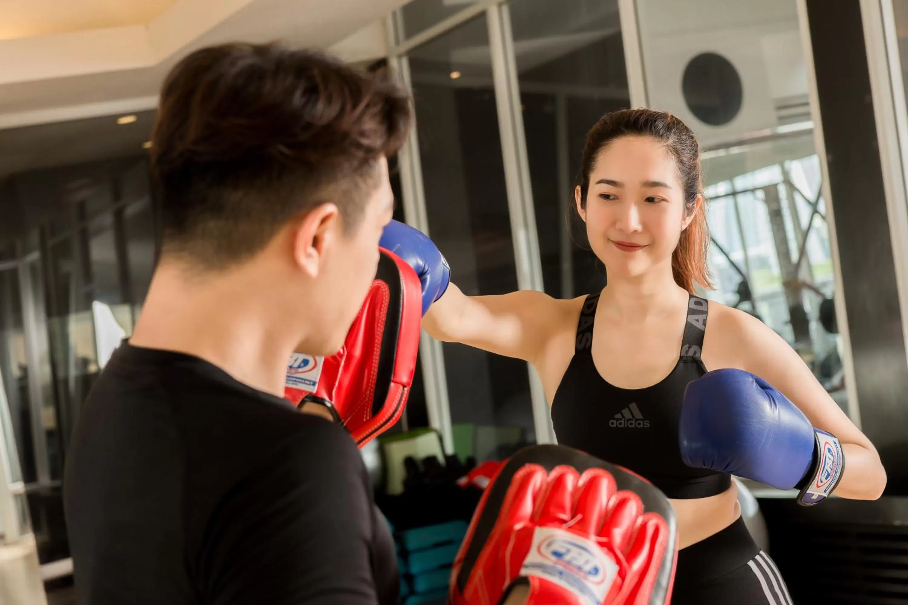 Fitness centre/facilities in Niran Grand Hotel