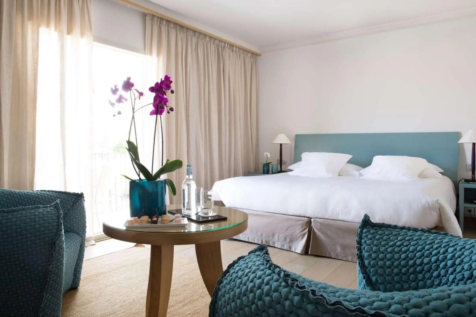 Bed in La Villa Calvi