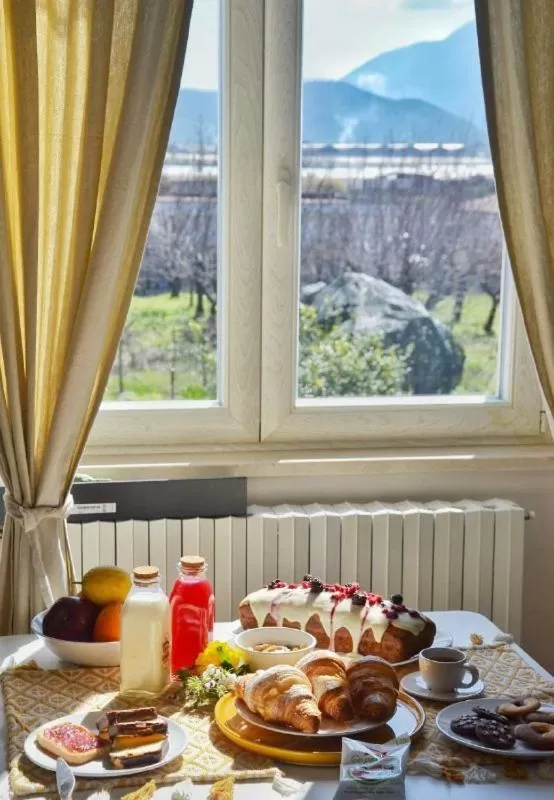 Mountain view in Le Fontanelle B&B