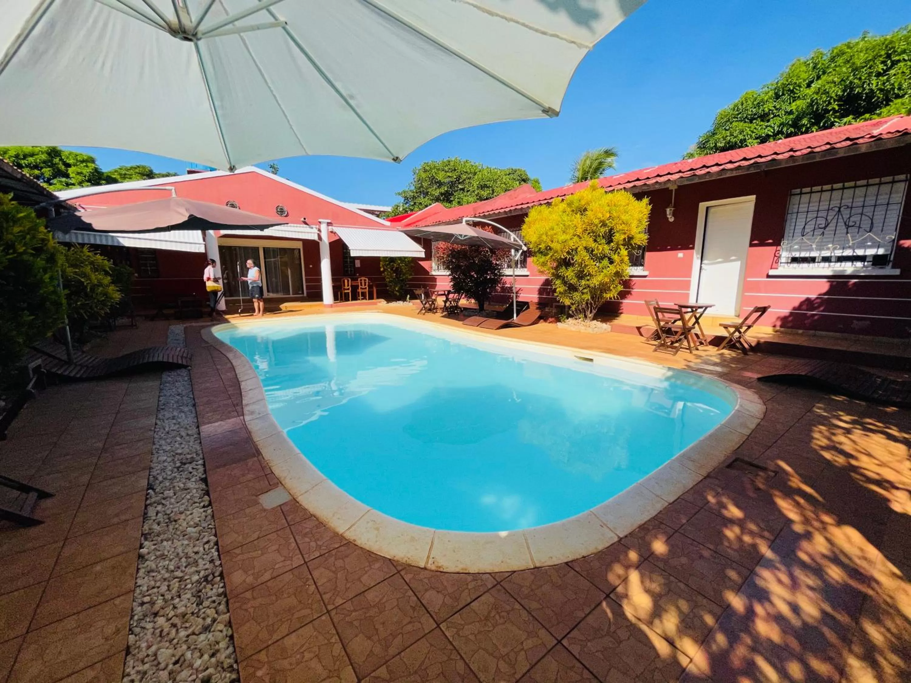 Swimming pool in Régina Lodge Diégo Suarez Madagascar