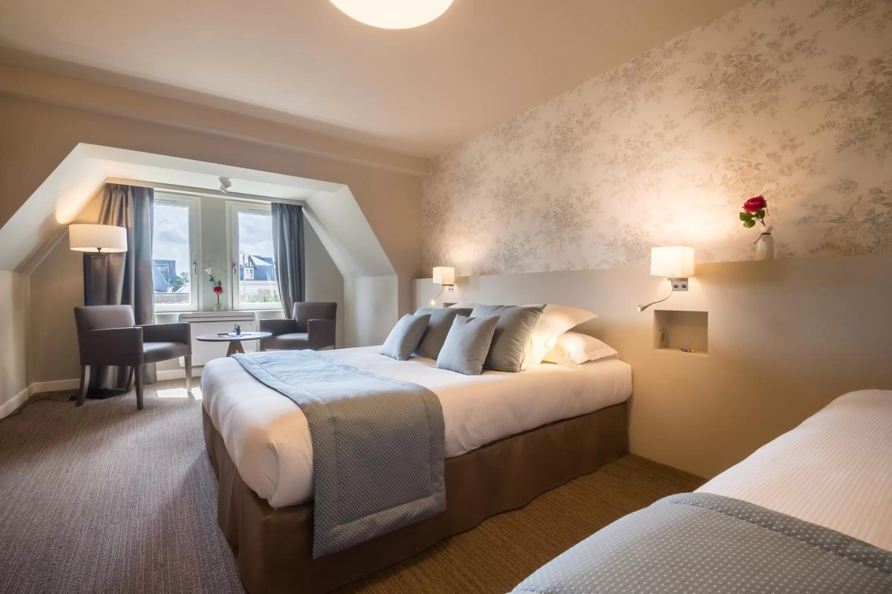 Bedroom, Bed in Villa Odette