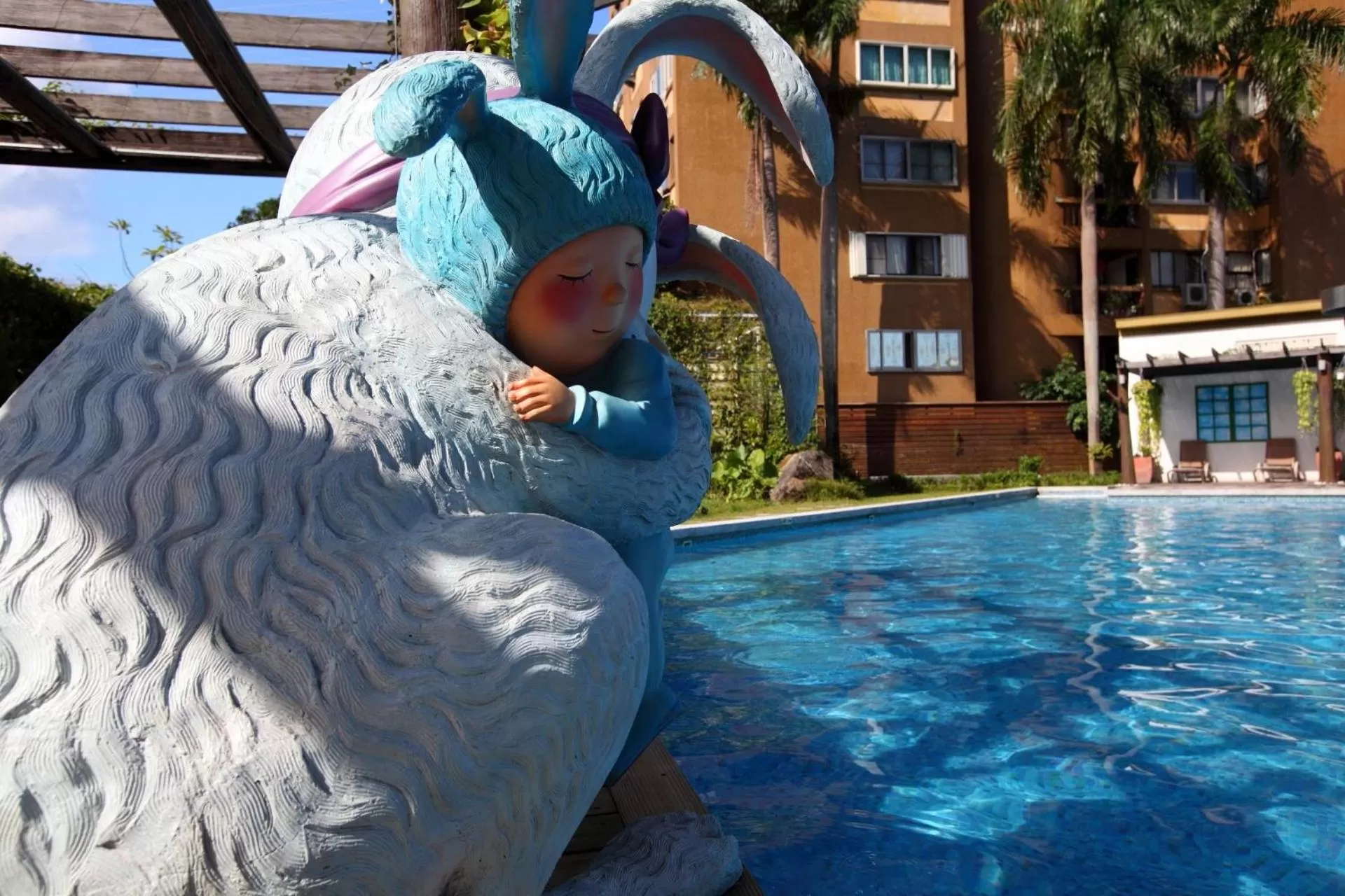 Decorative detail in Chateau de Chine Hotel Hualien