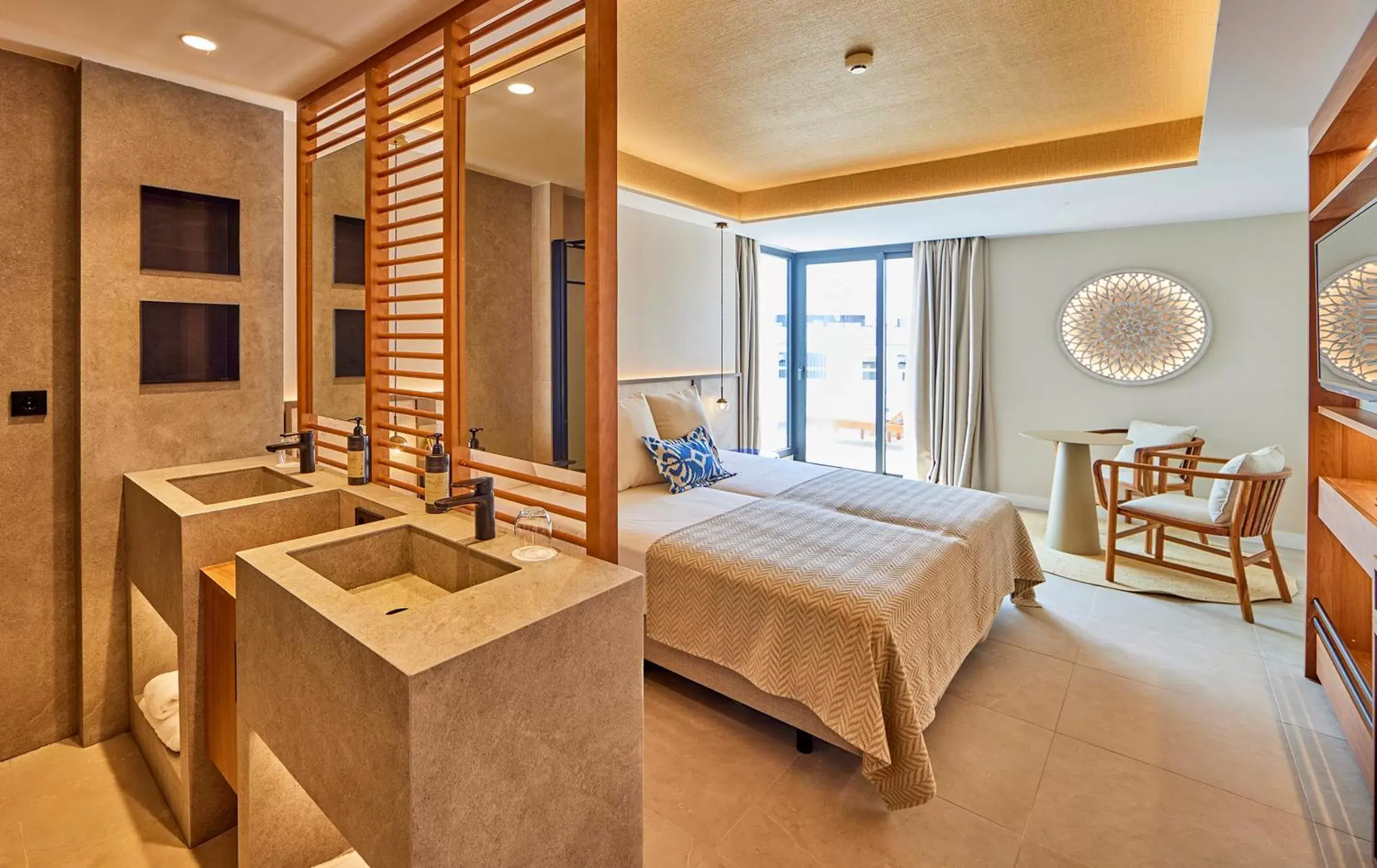 Junior Suite with Side Sea View (2 Adults + 1 Child) in Universal Grand León & Spa Junior Suite with Side Sea View (2 Adults + 1 Child) in Universal Grand León & Spa