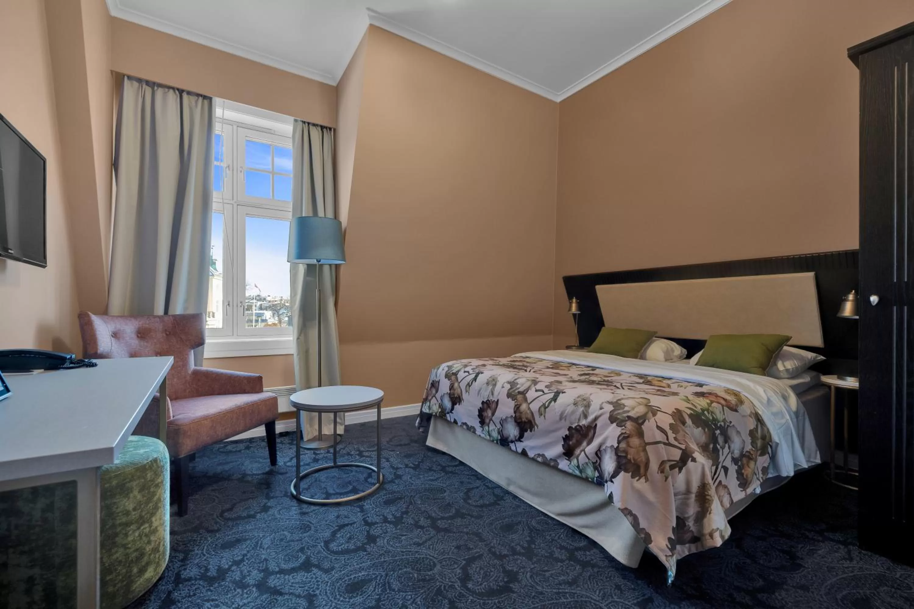 Bed in Home Hotel Gabelshus