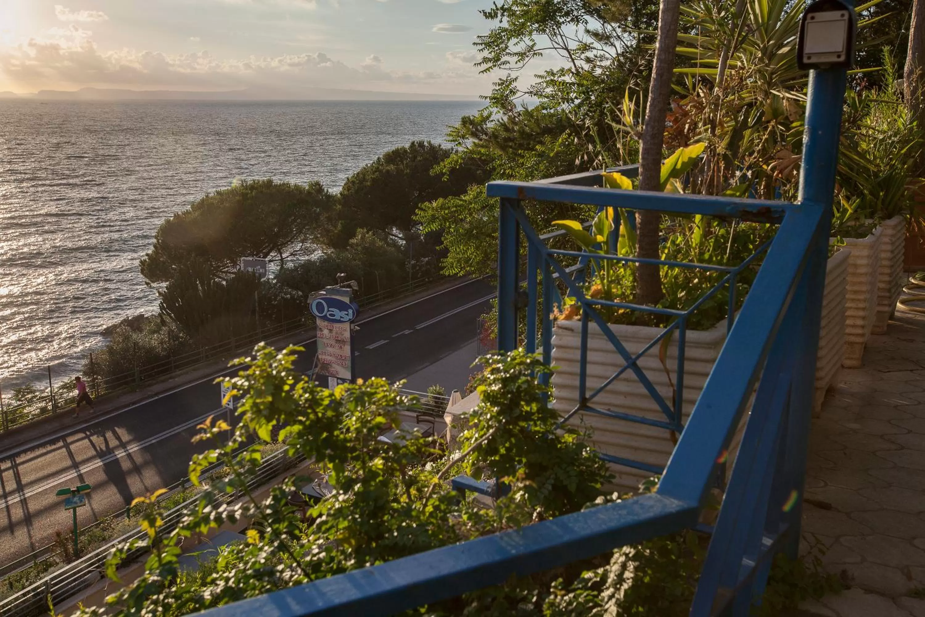 Bird's eye view in Oasi Relais