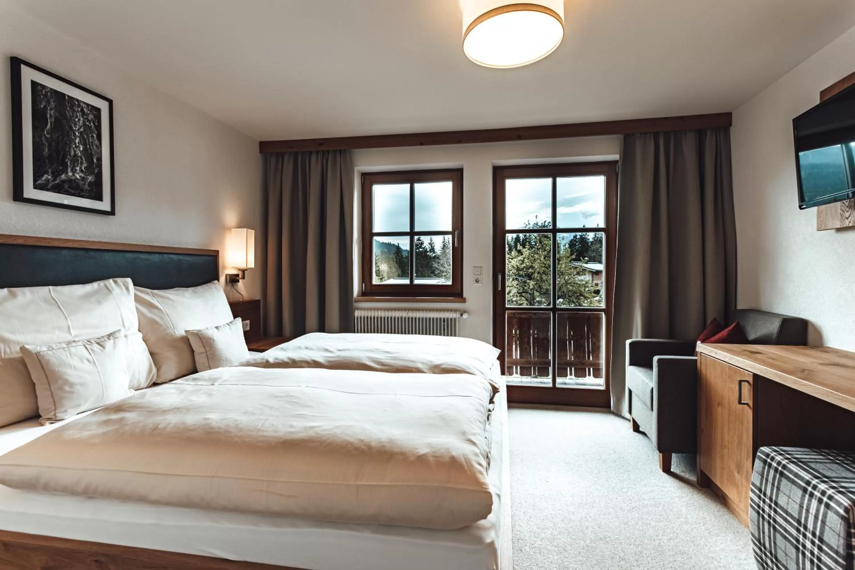 Deluxe Double Room - single occupancy in Farm Hotel Chalet Grosslehen