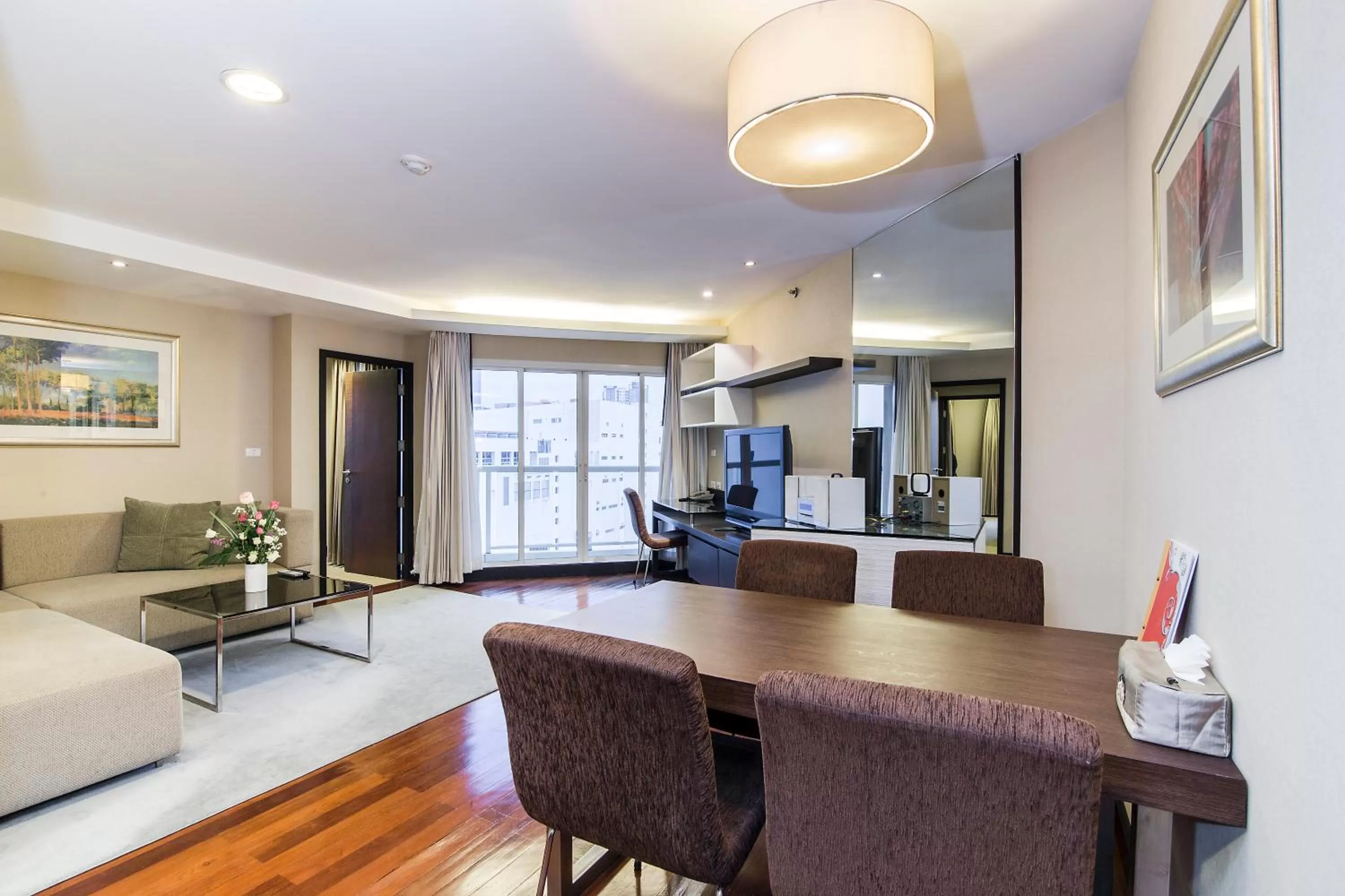 Living room in The Narathiwas Hotel & Residence Sathorn Bangkok