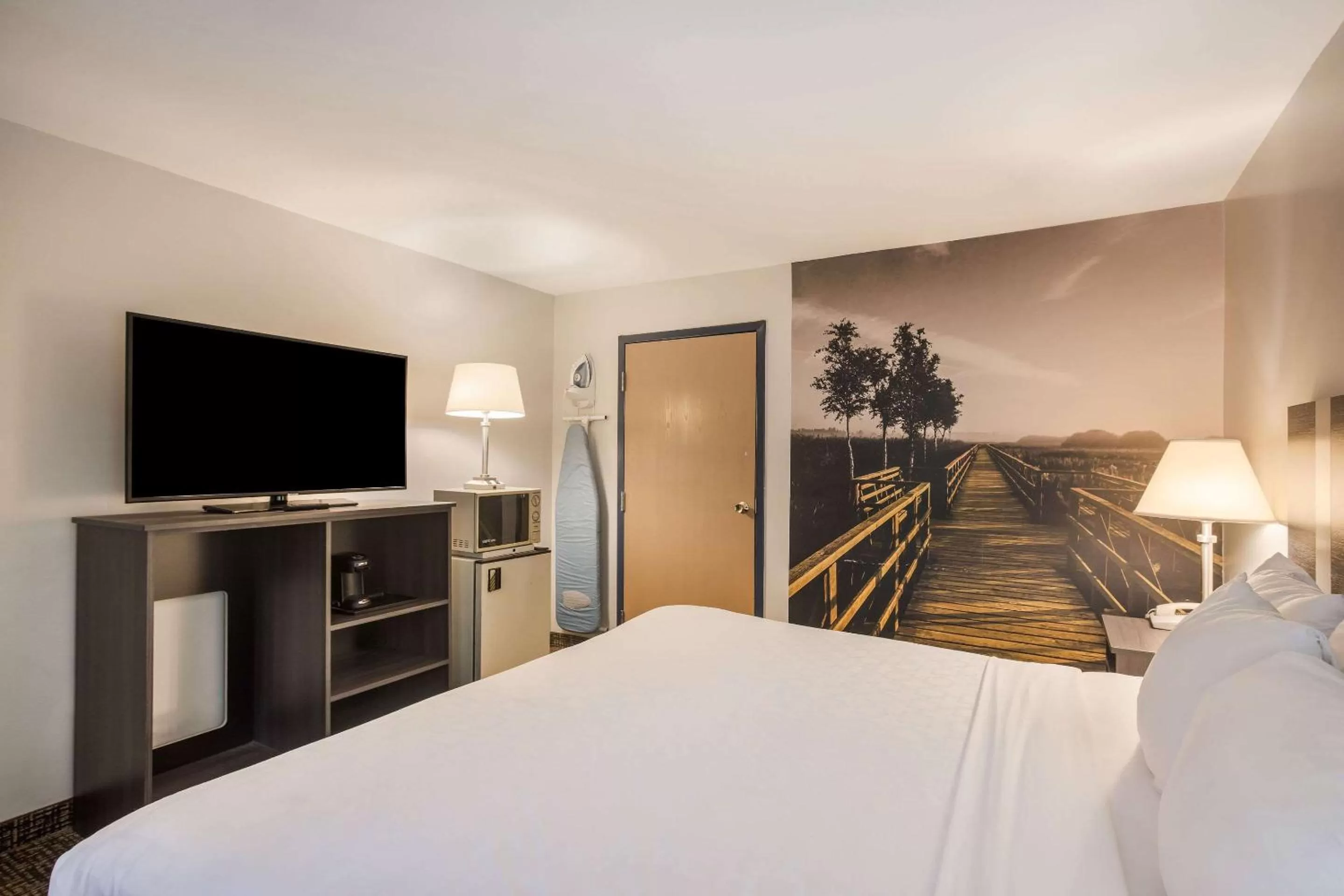 Photo of the whole room, Bed in Clarion Pointe Forsyth I-75