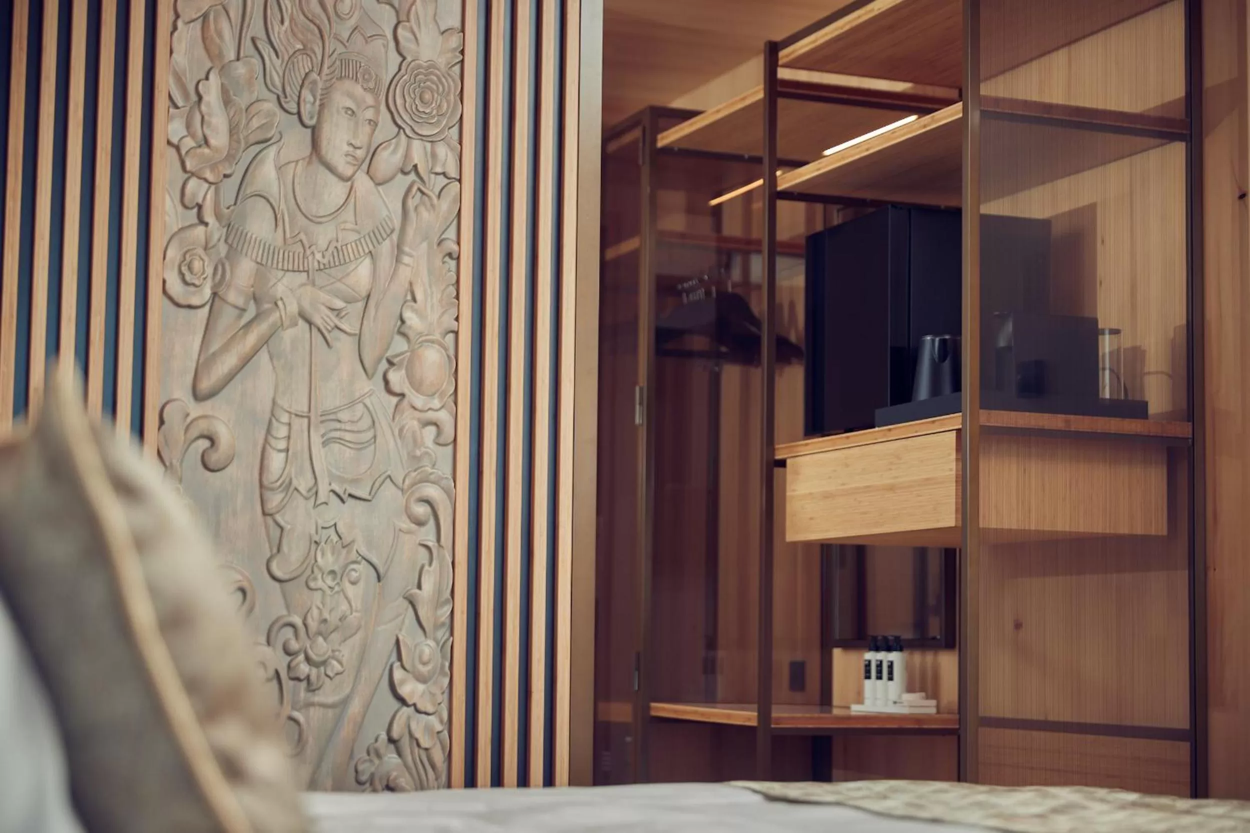 Decorative detail in Hotel Jakarta Amsterdam