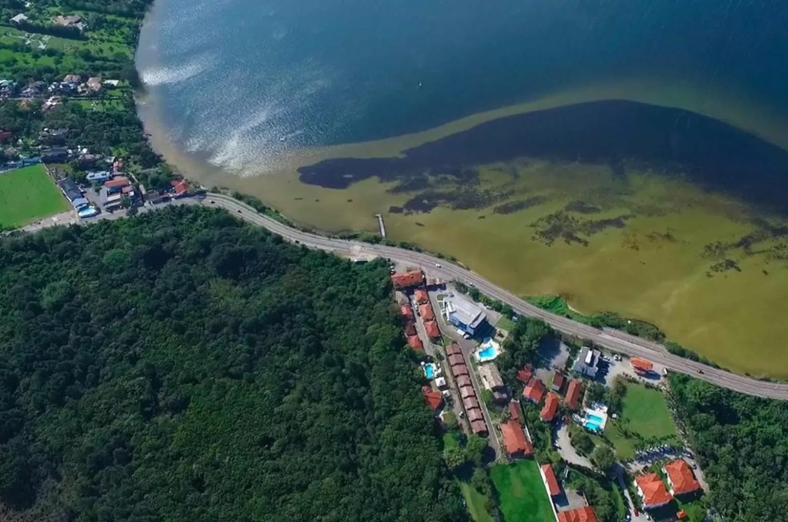Bird's eye view, Bird's-eye View in Pousada Dunasol Floripa
