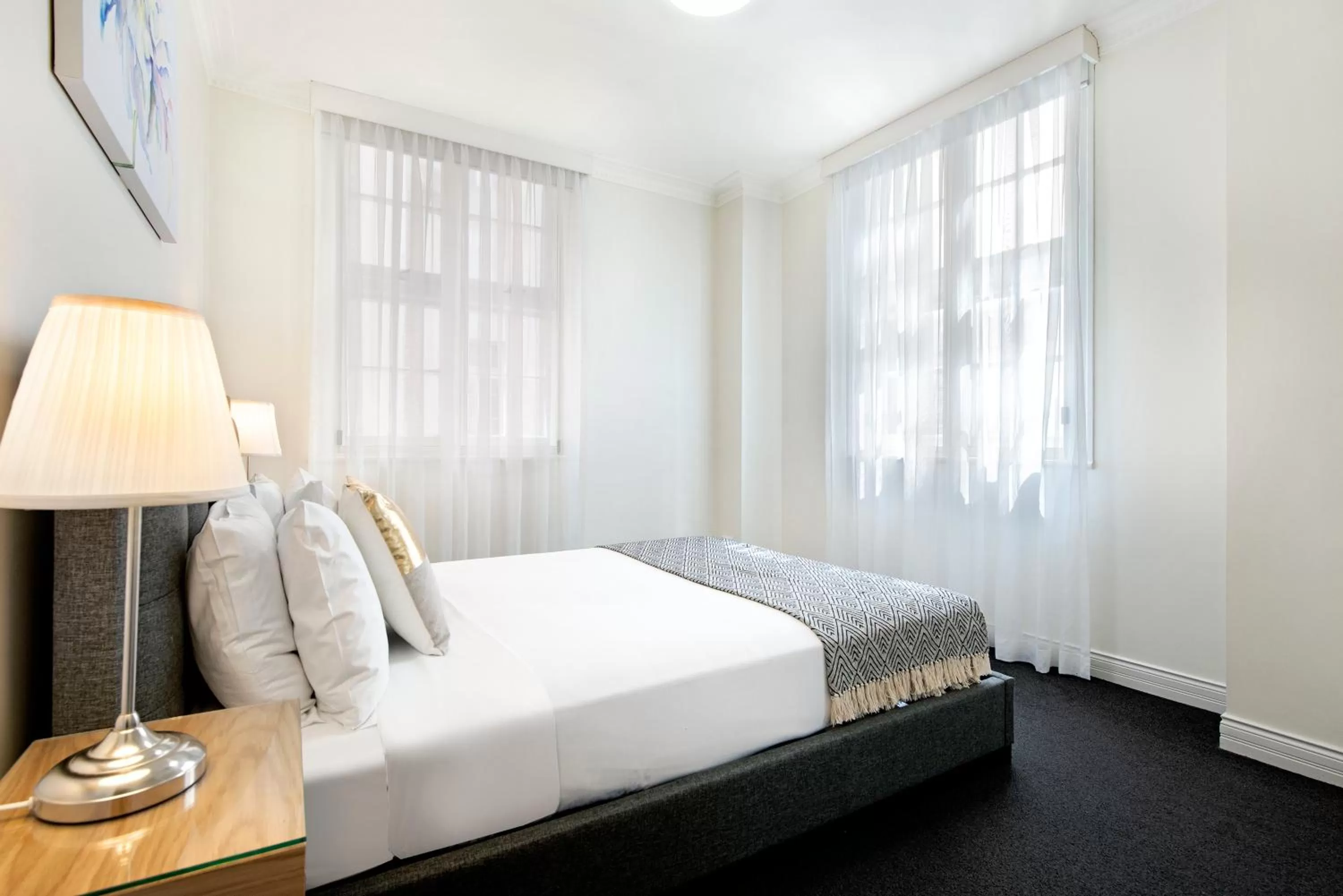 Bedroom, Bed in Rothbury Hotel